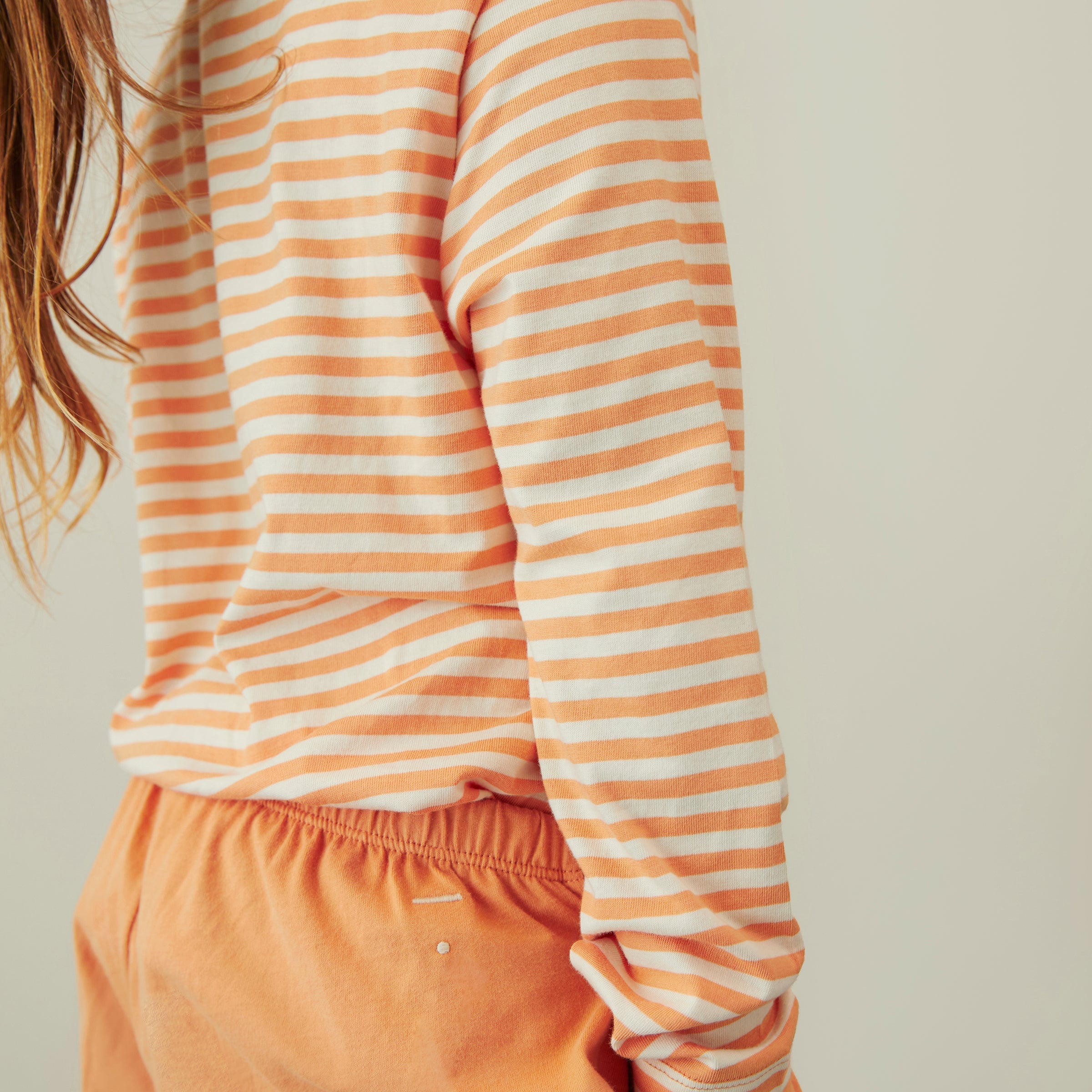 Langarmshirt Melon Cream