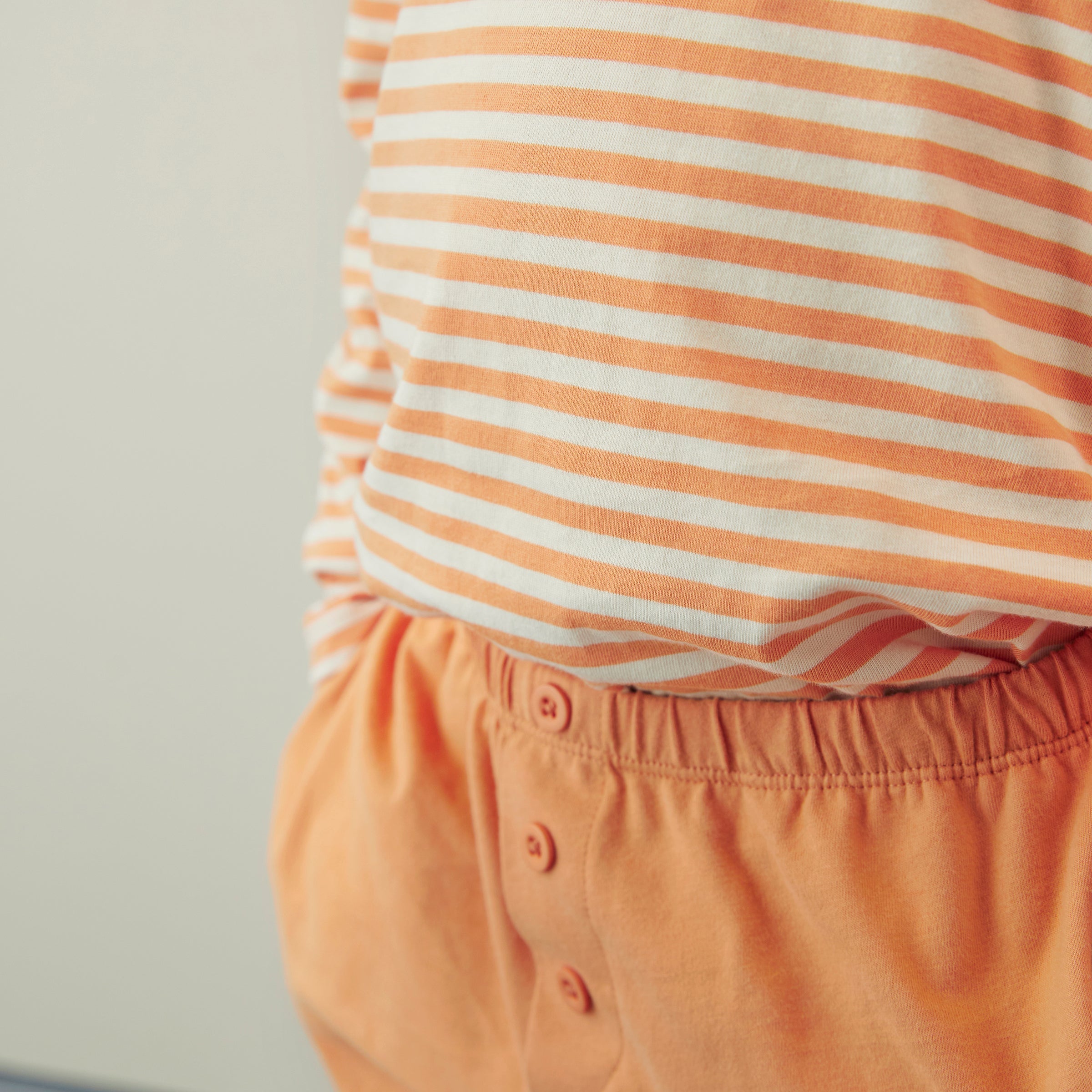 Langarmshirt Melon Cream