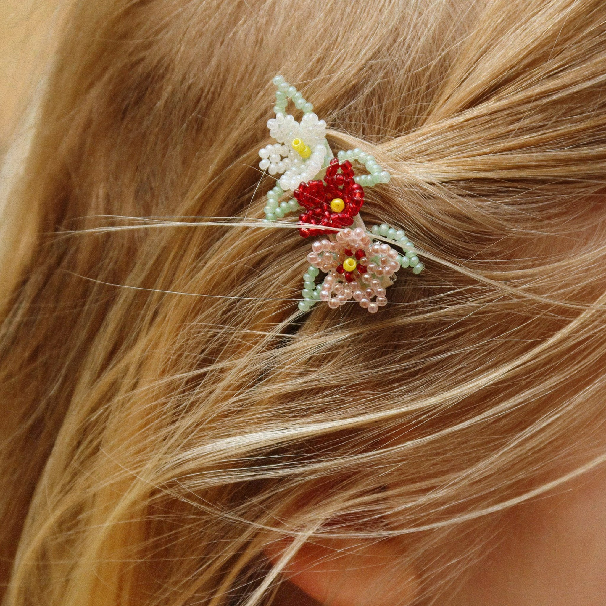 Pince à cheveux Flower Field Multi
