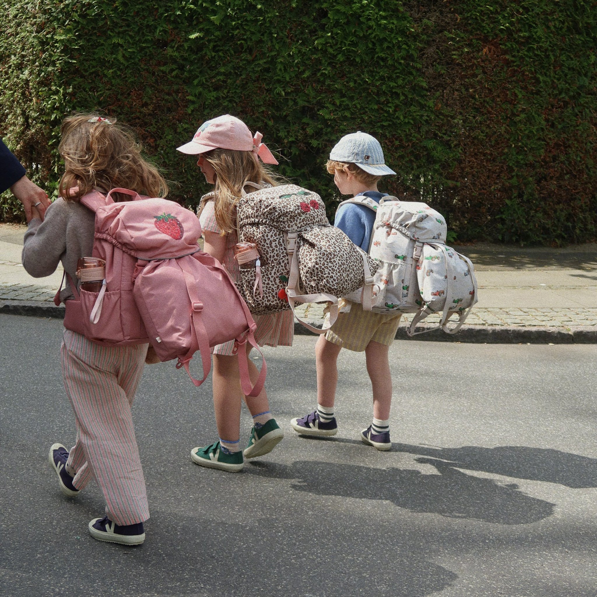 Schulrucksack Clover Rosette