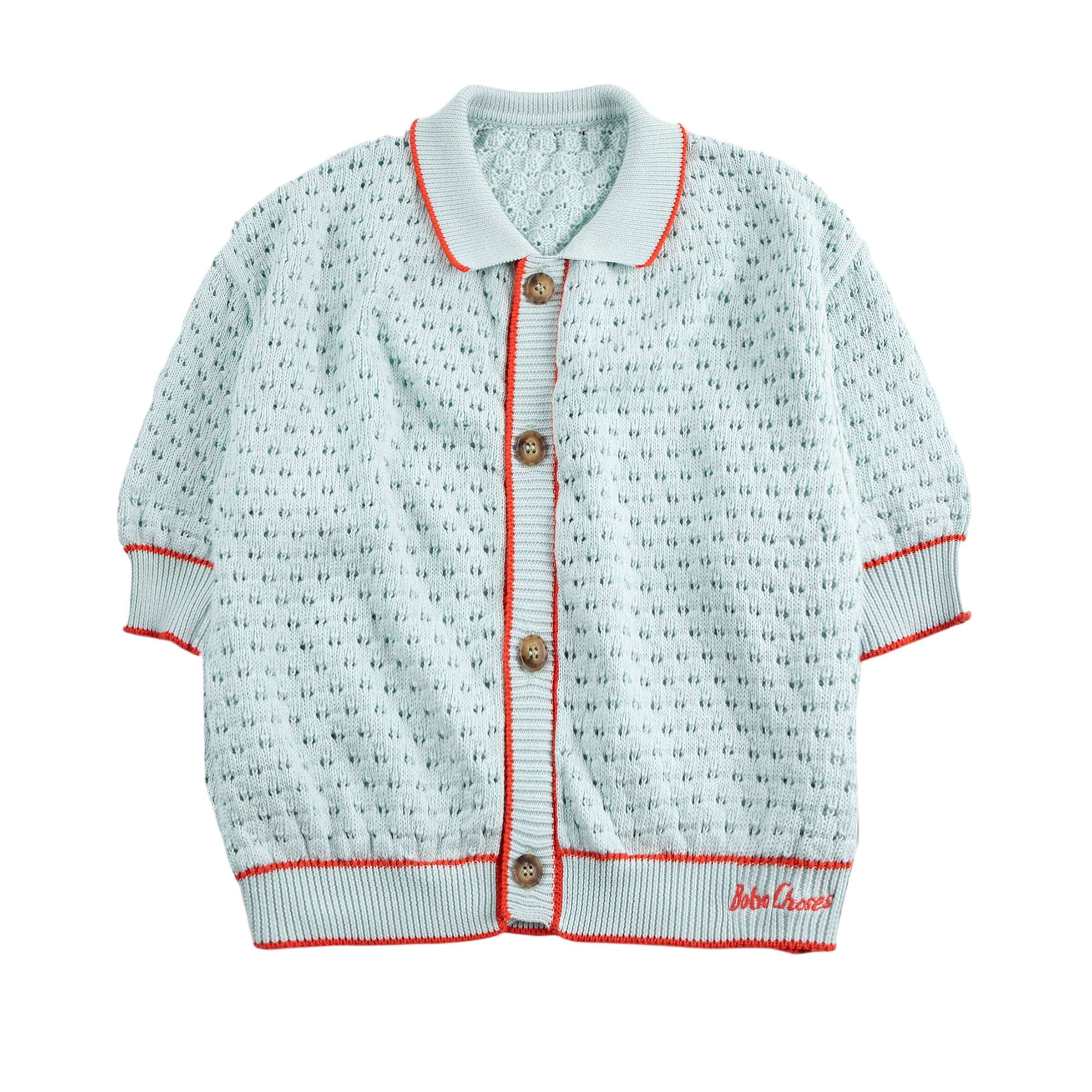 Adult Strickjacke Openwork