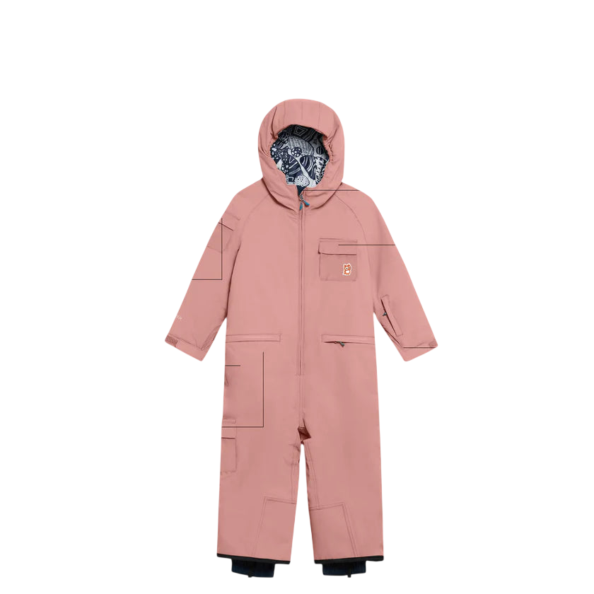 Quest Dark rose ski suit