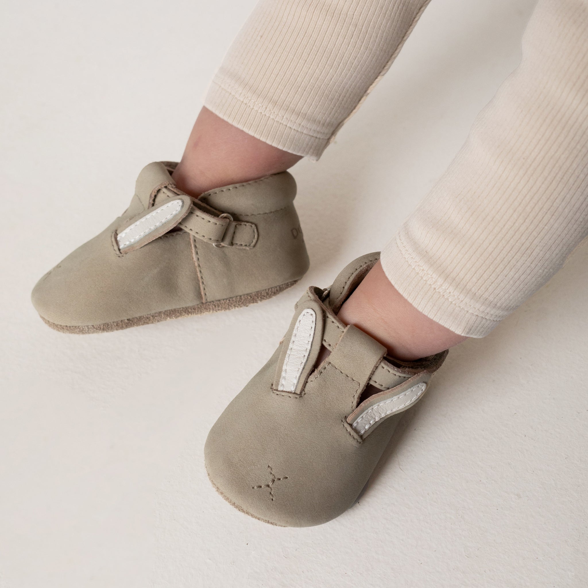 Chaussures pour bébés Spark Classic Bunny Taupe Nubuck