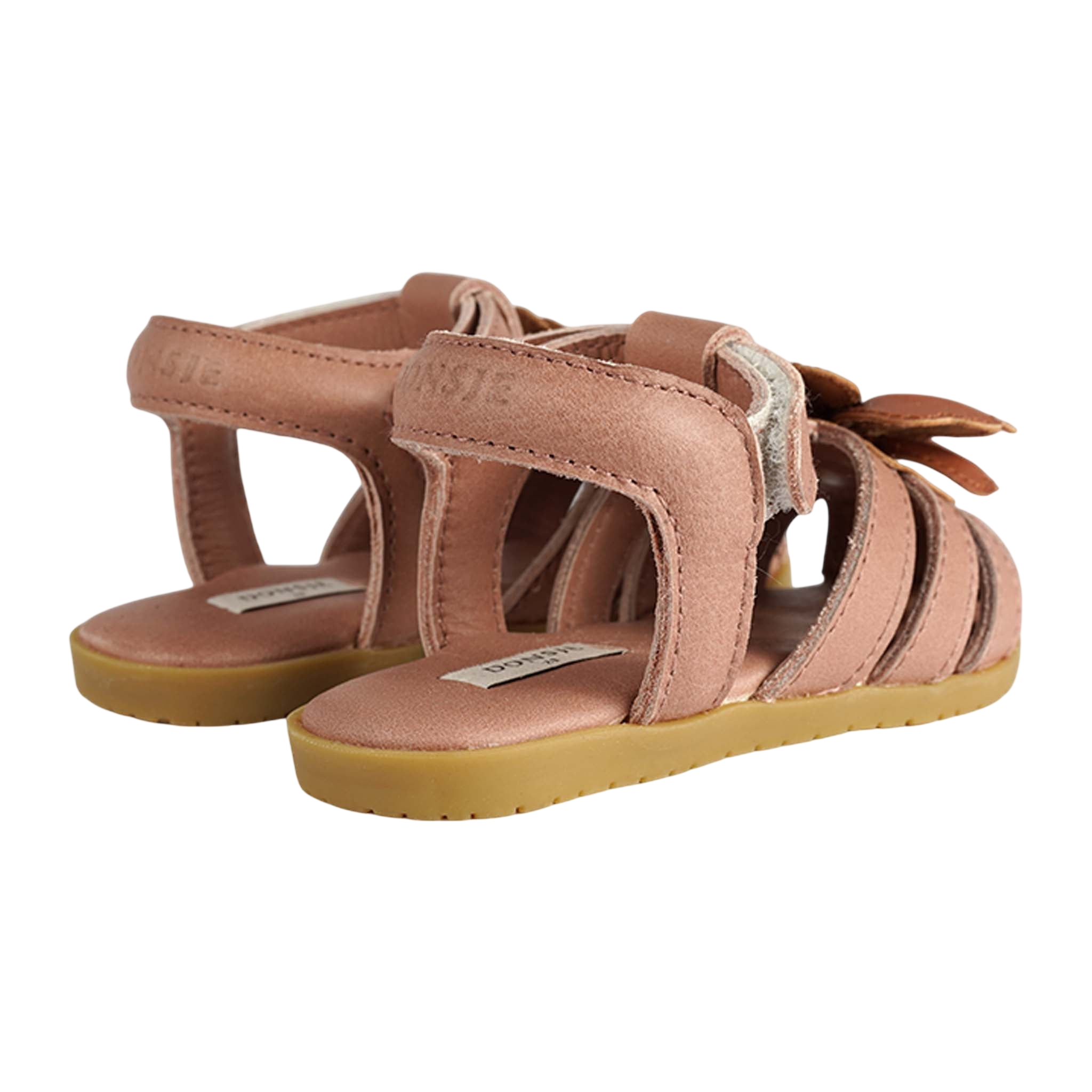 Sandales bébé Thami Fields Hibiscus Rose Dawn