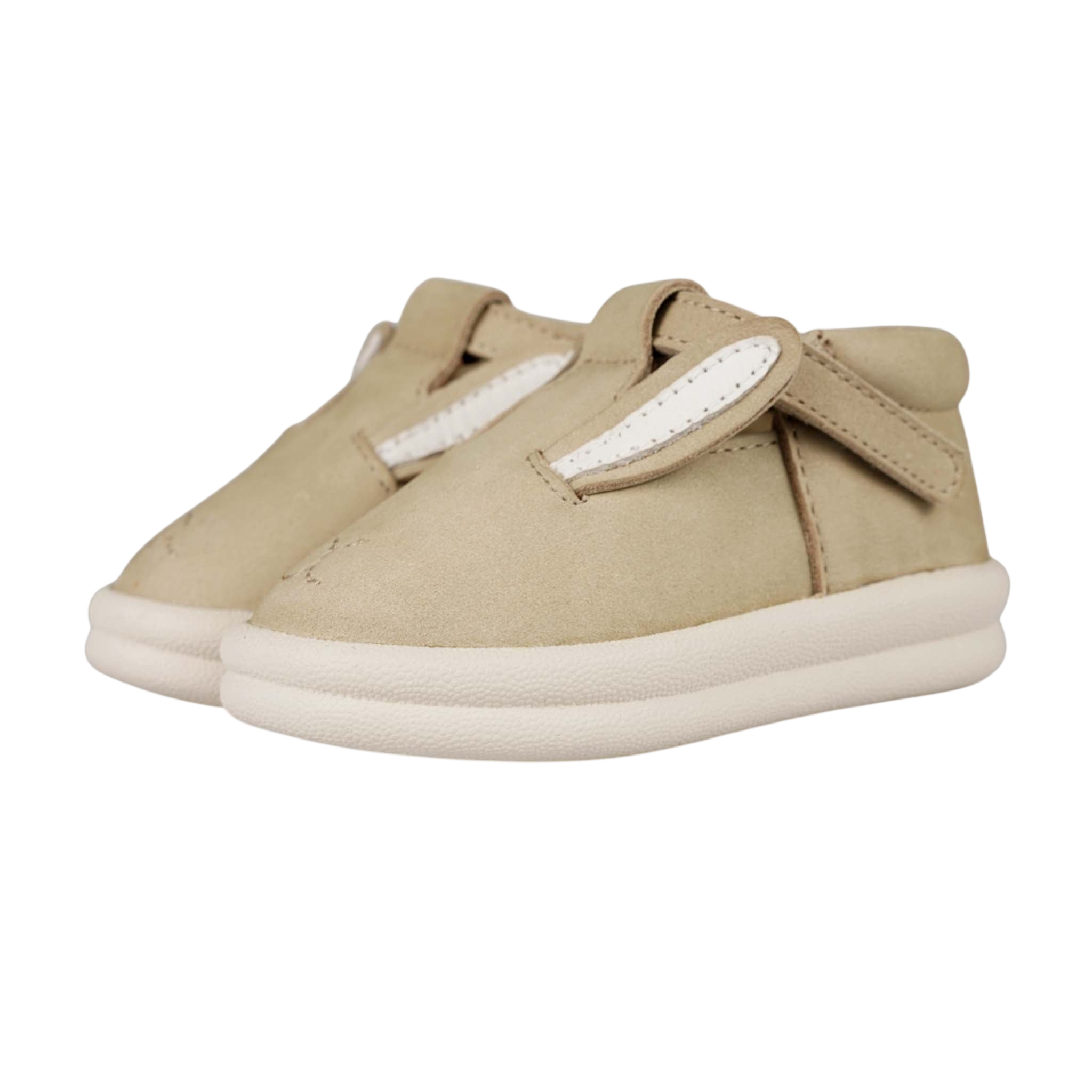 Baby Schuhe Zazo Classic Bunny Taupe Nubuck