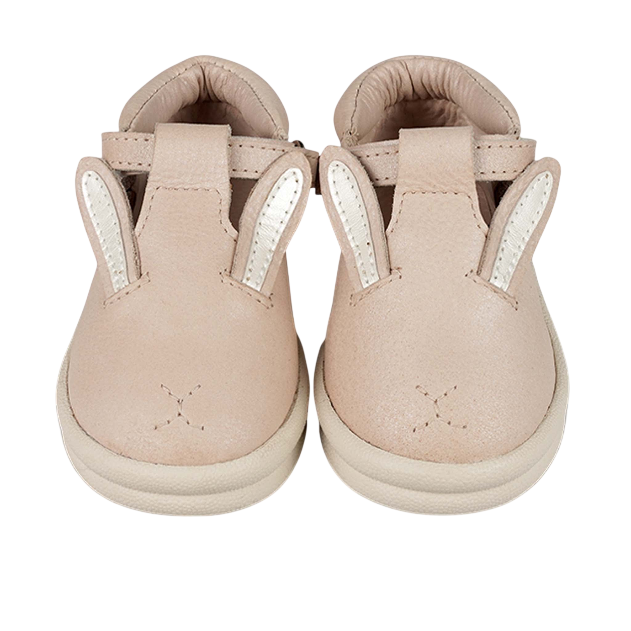 Baby Schuhe Zilpa Pink Bunny Powder Metallic Nubuck