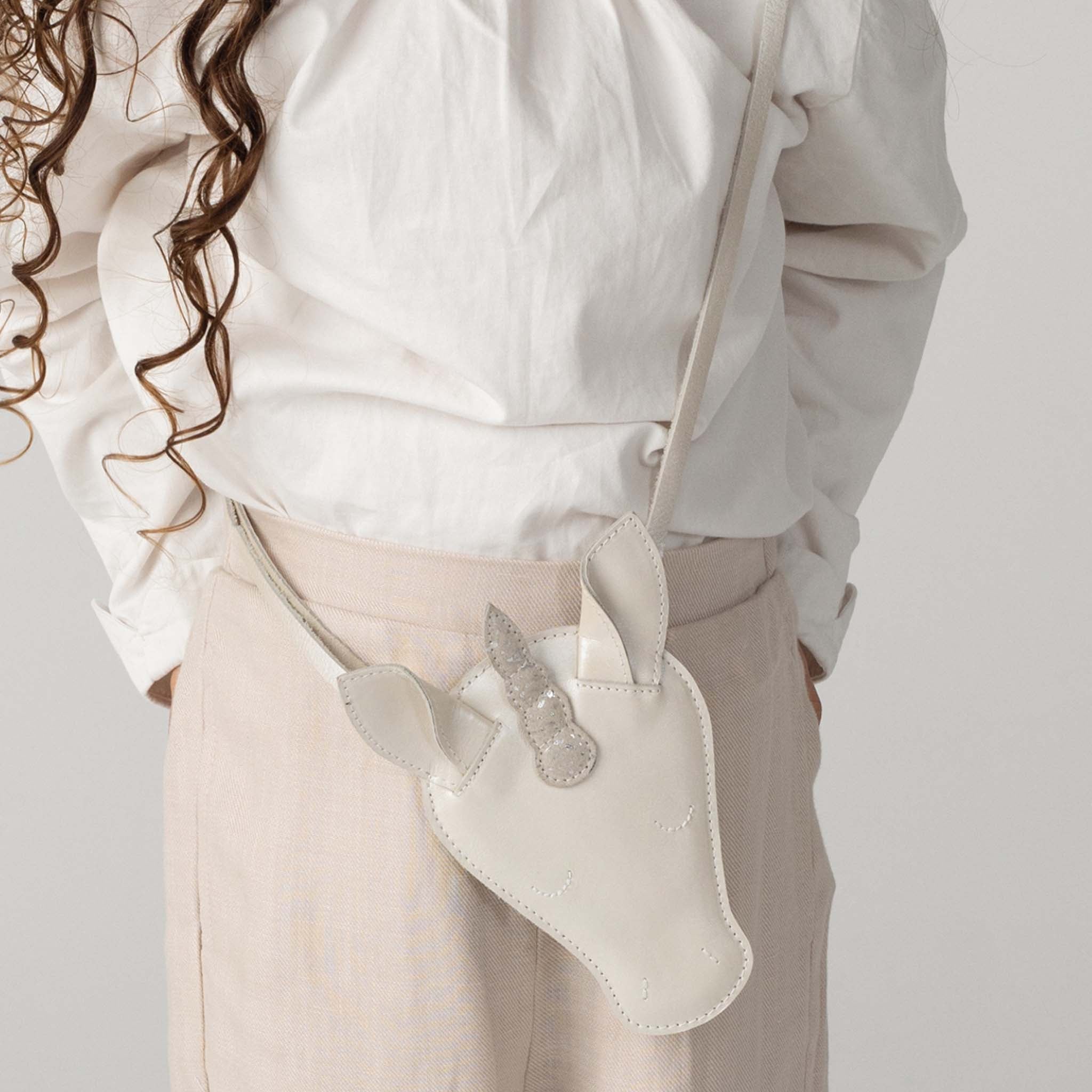 Tasche Blinc Unicorn Off White Metallic
