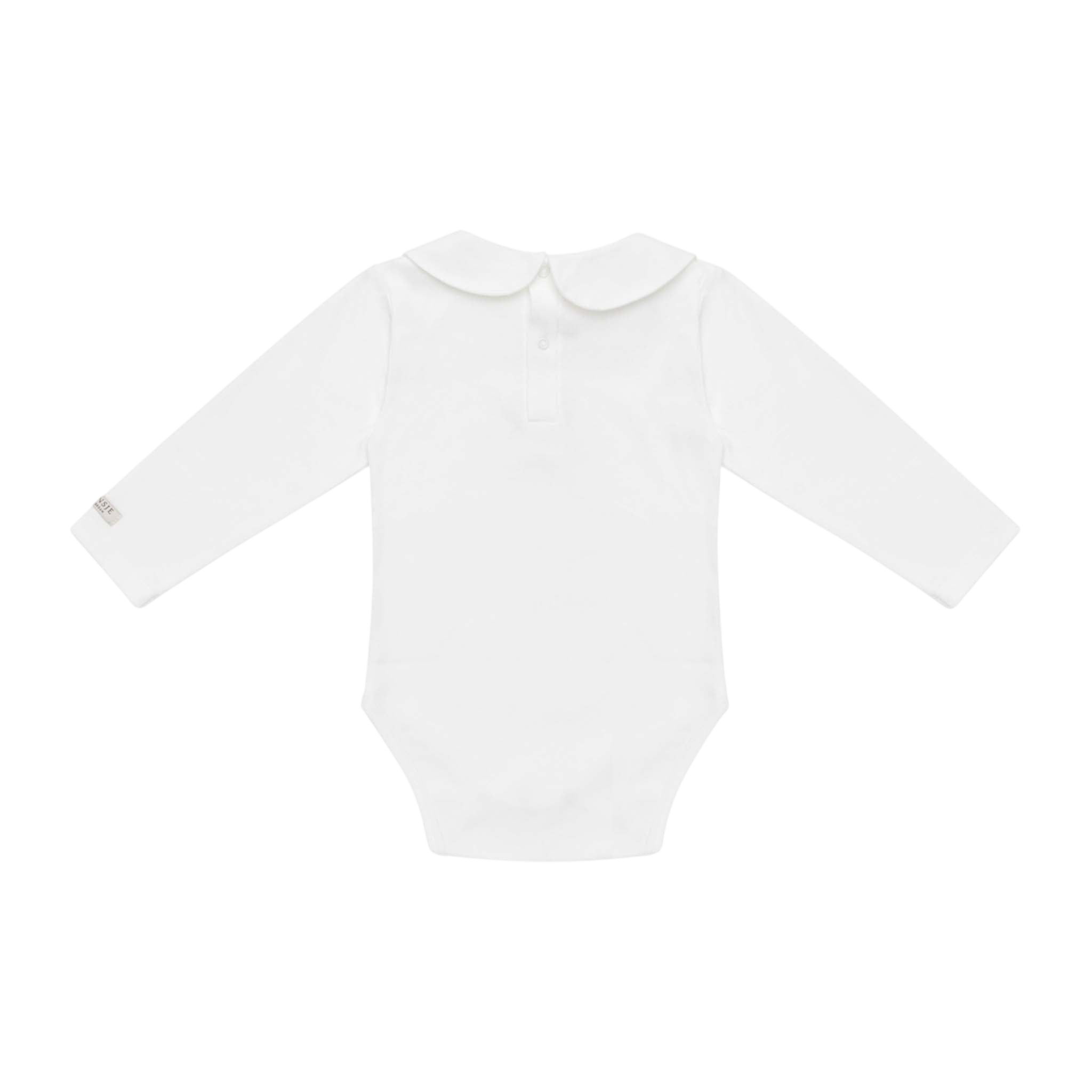 Baby Langarmbody Davo Fluffy Bunny Off White