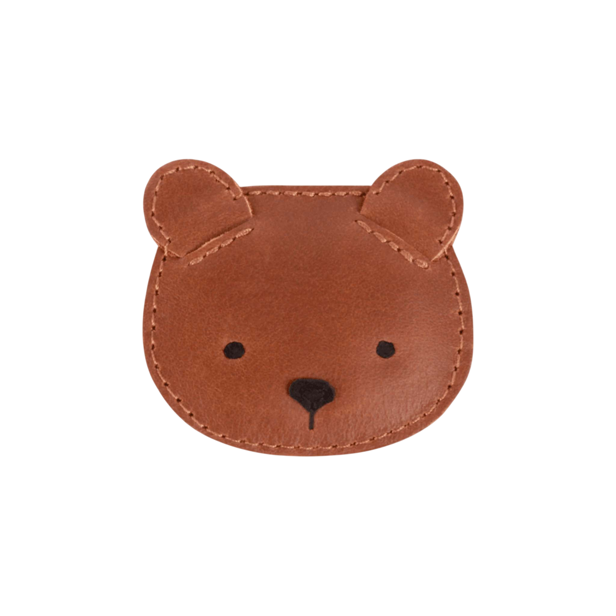 Hair clip Josy Bear Cognac Classic