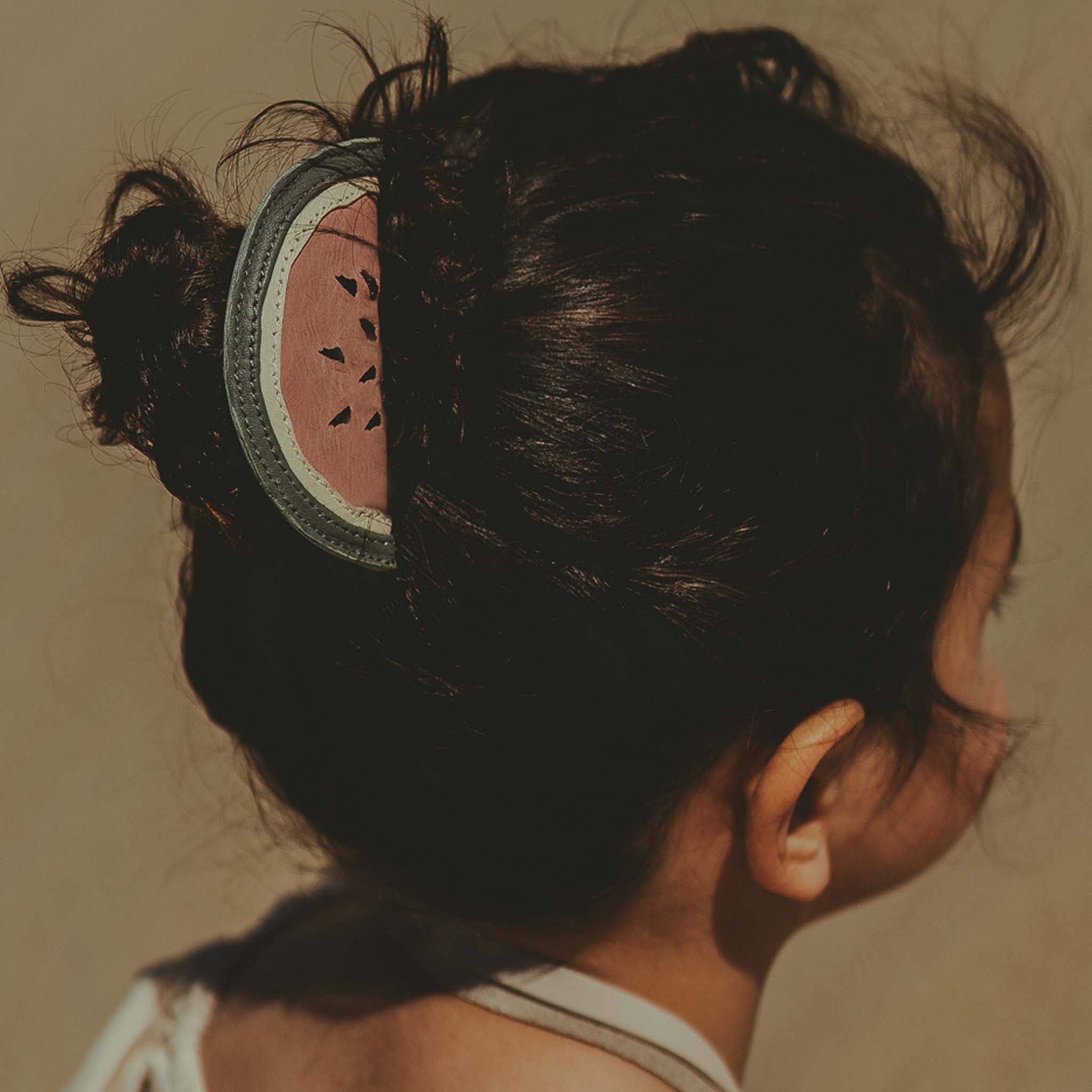 Nanoe Watermelon Rose Dawn Classic hair clip