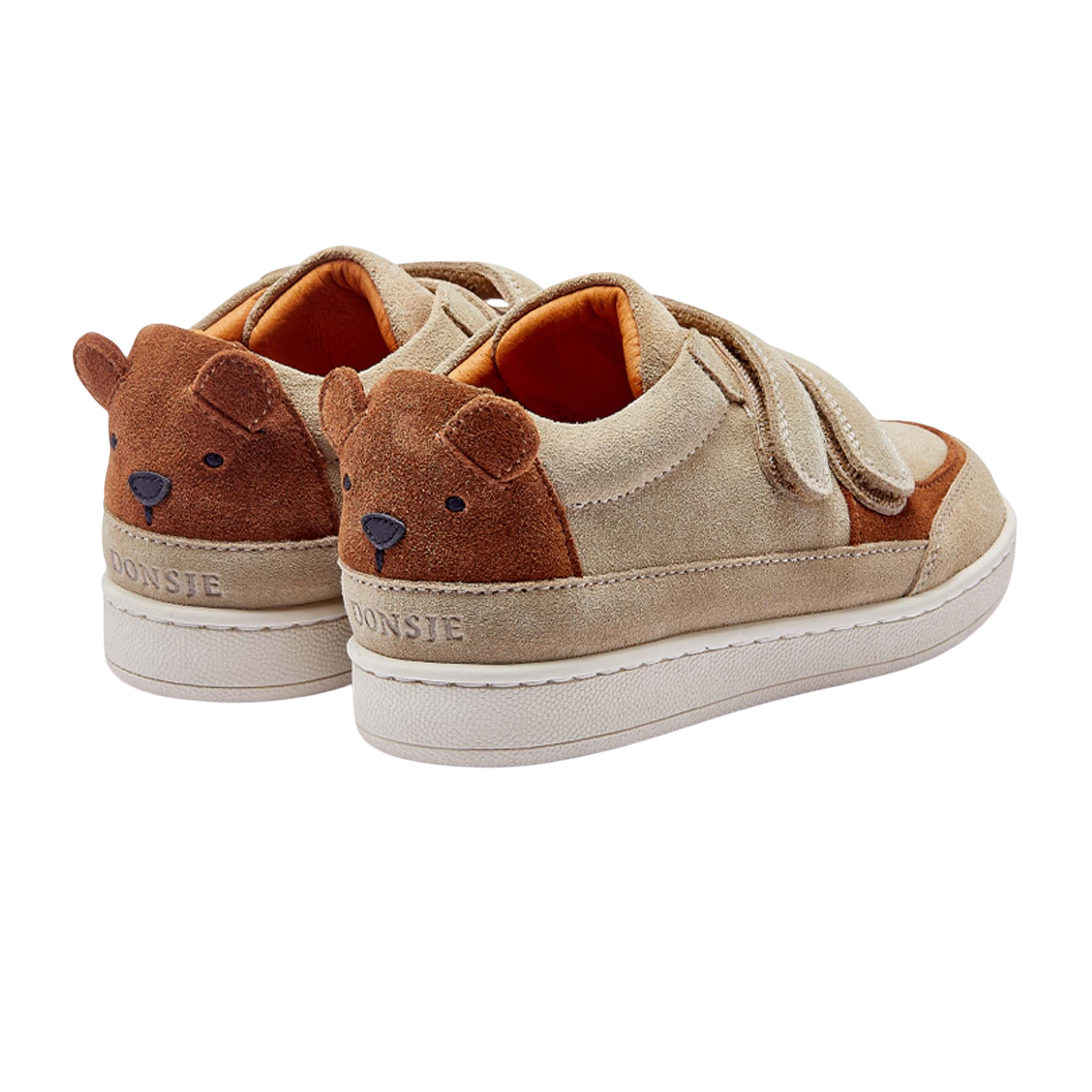 Schuhe Rinou Bear Taupe Suede