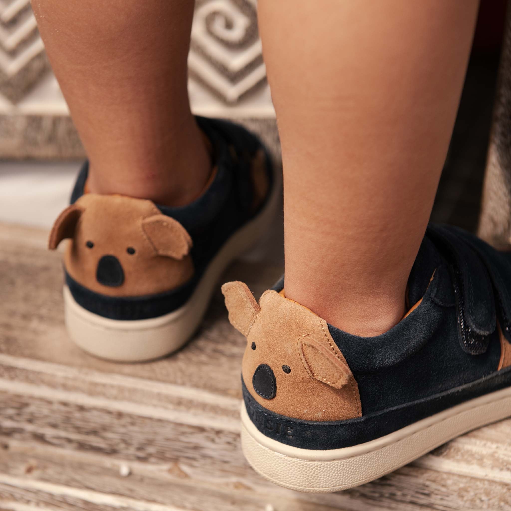 Chaussures Rinou Koala Navy Suede