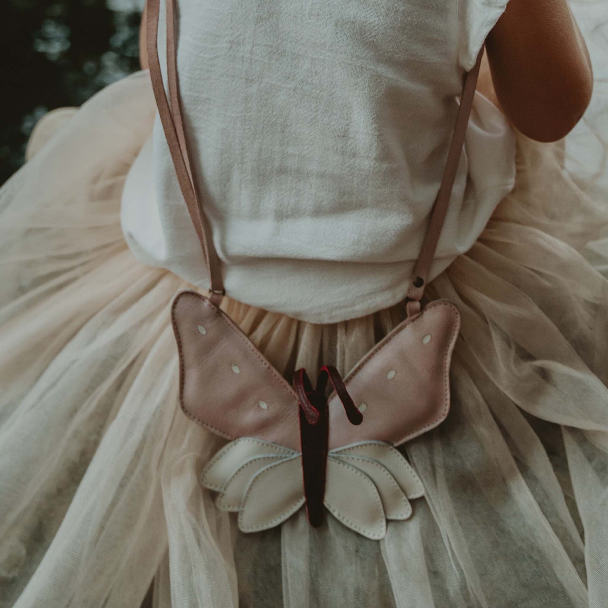 Tasche Toto Butterfly Powder Metallic Nubuck