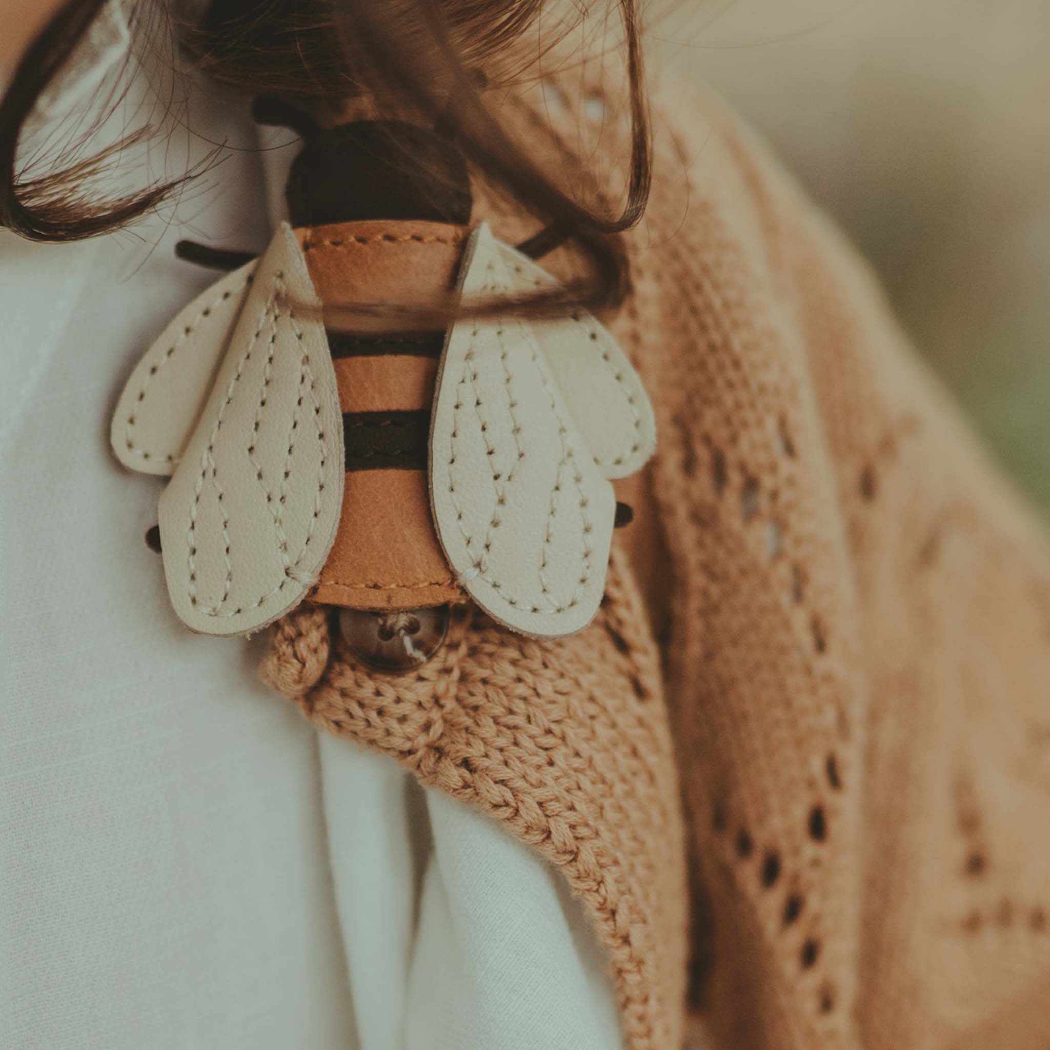 Hair clip Zaza Sky Bee Camel Classic