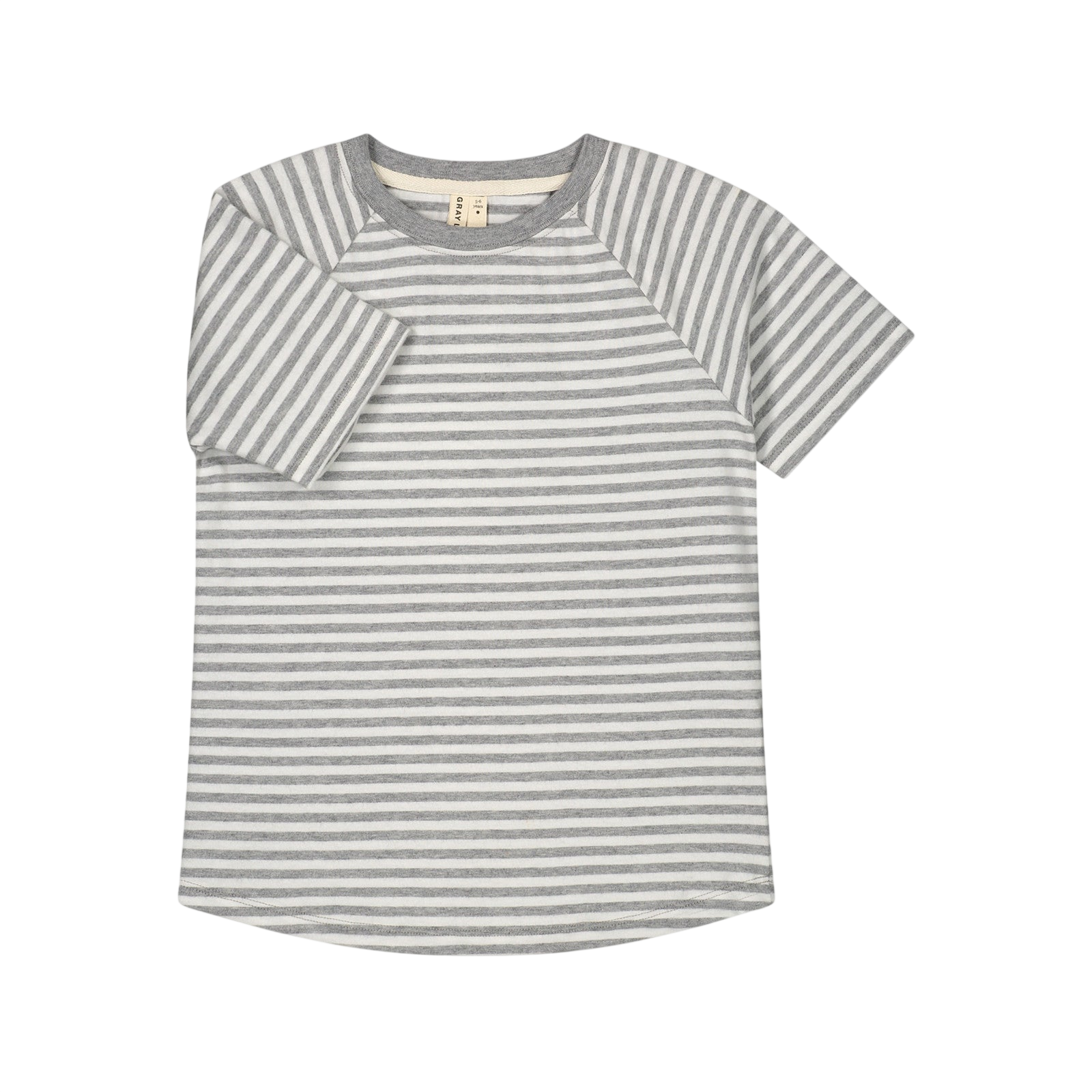 T-Shirt Grey Melange / Off White