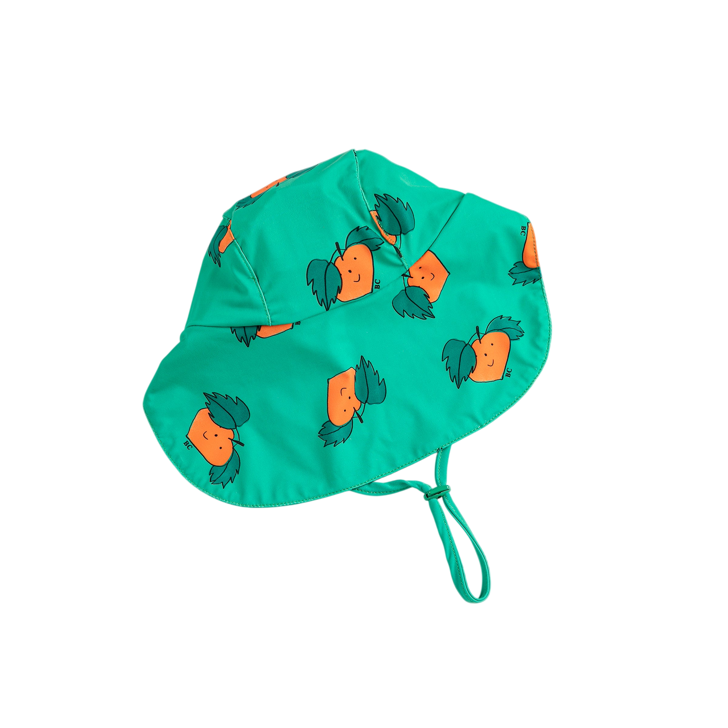 Chapeau de soleil pour bébé Tangerine Green