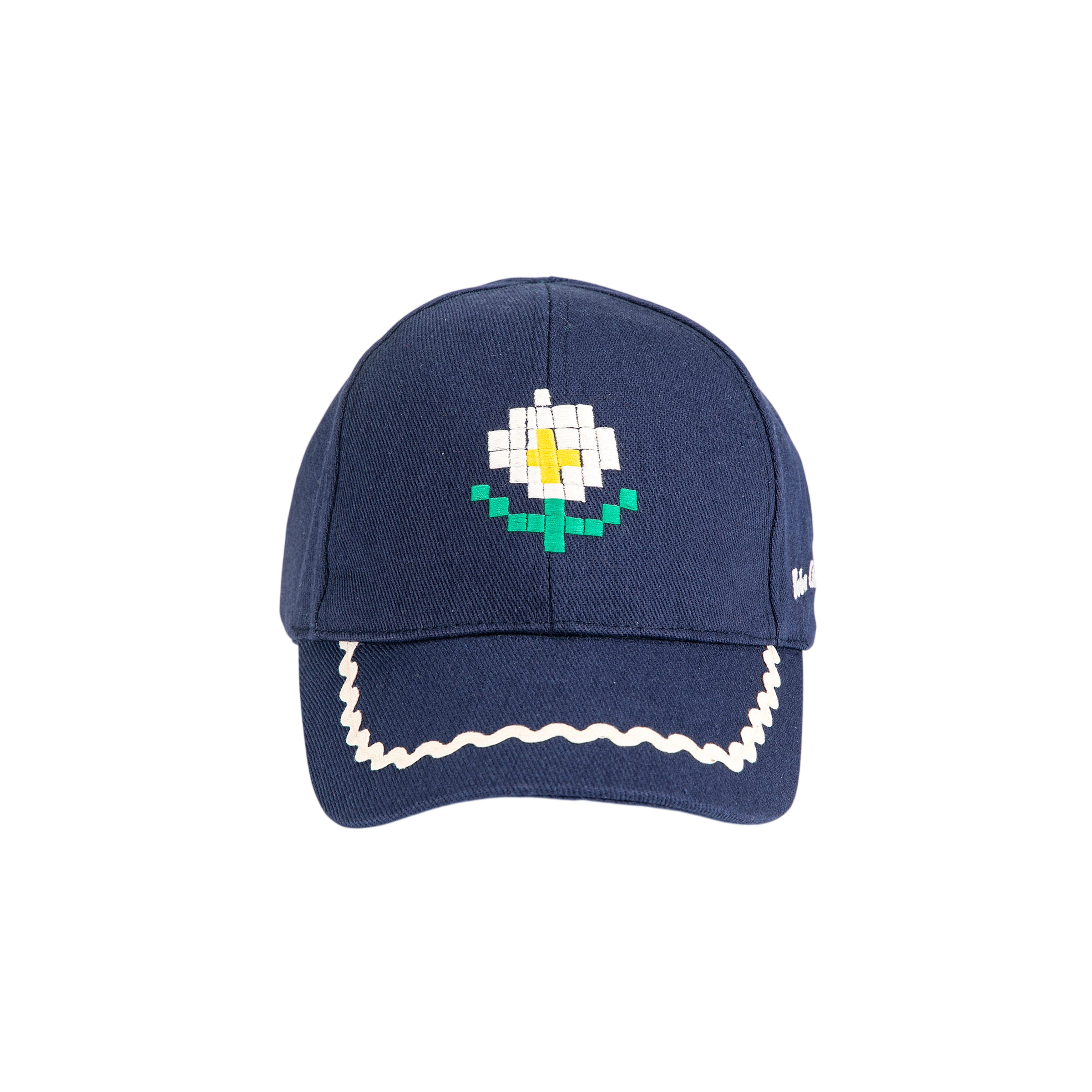 Cap Pixel Daisy Navy Blue