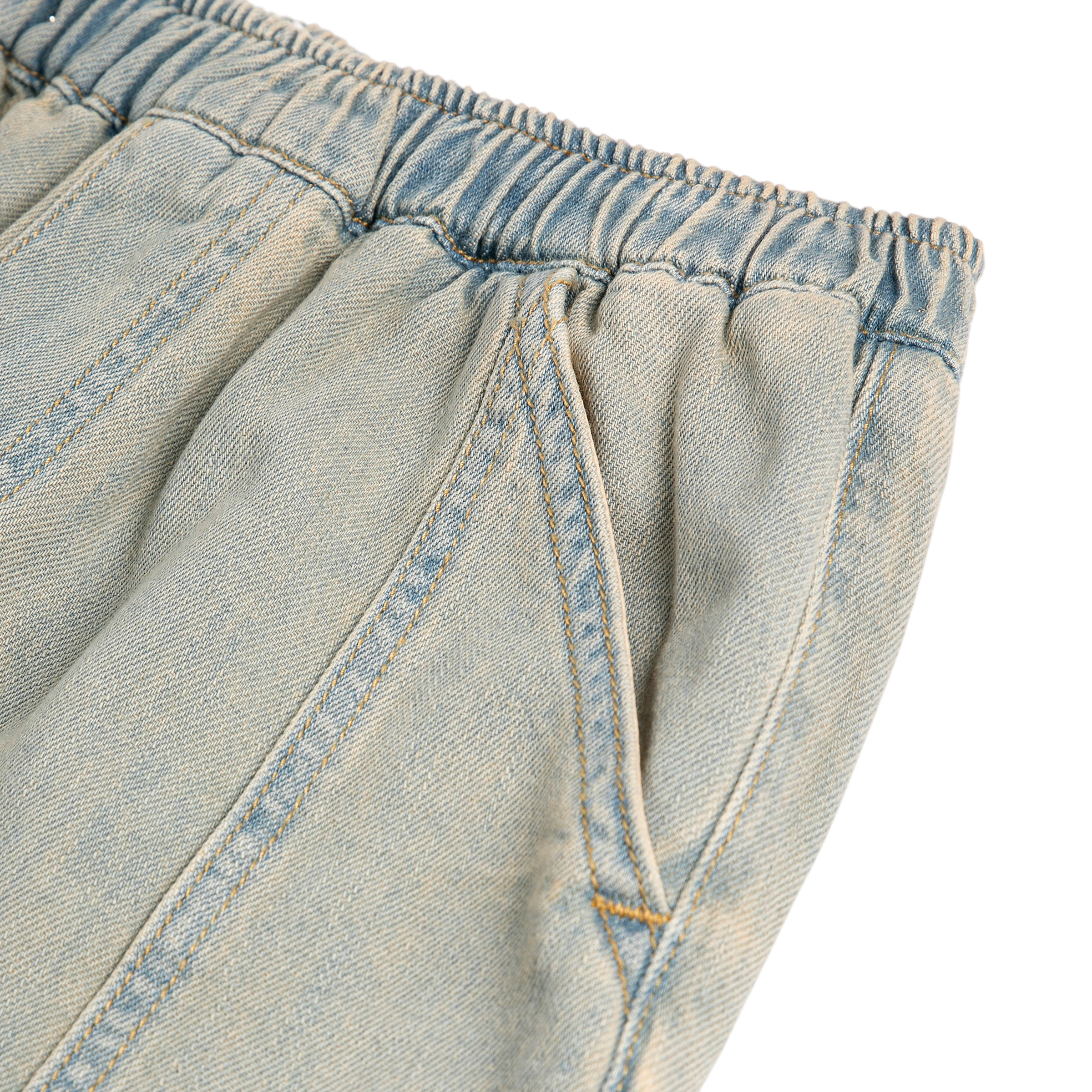 Jeans Square Bobo Choses Bleu de Prusse