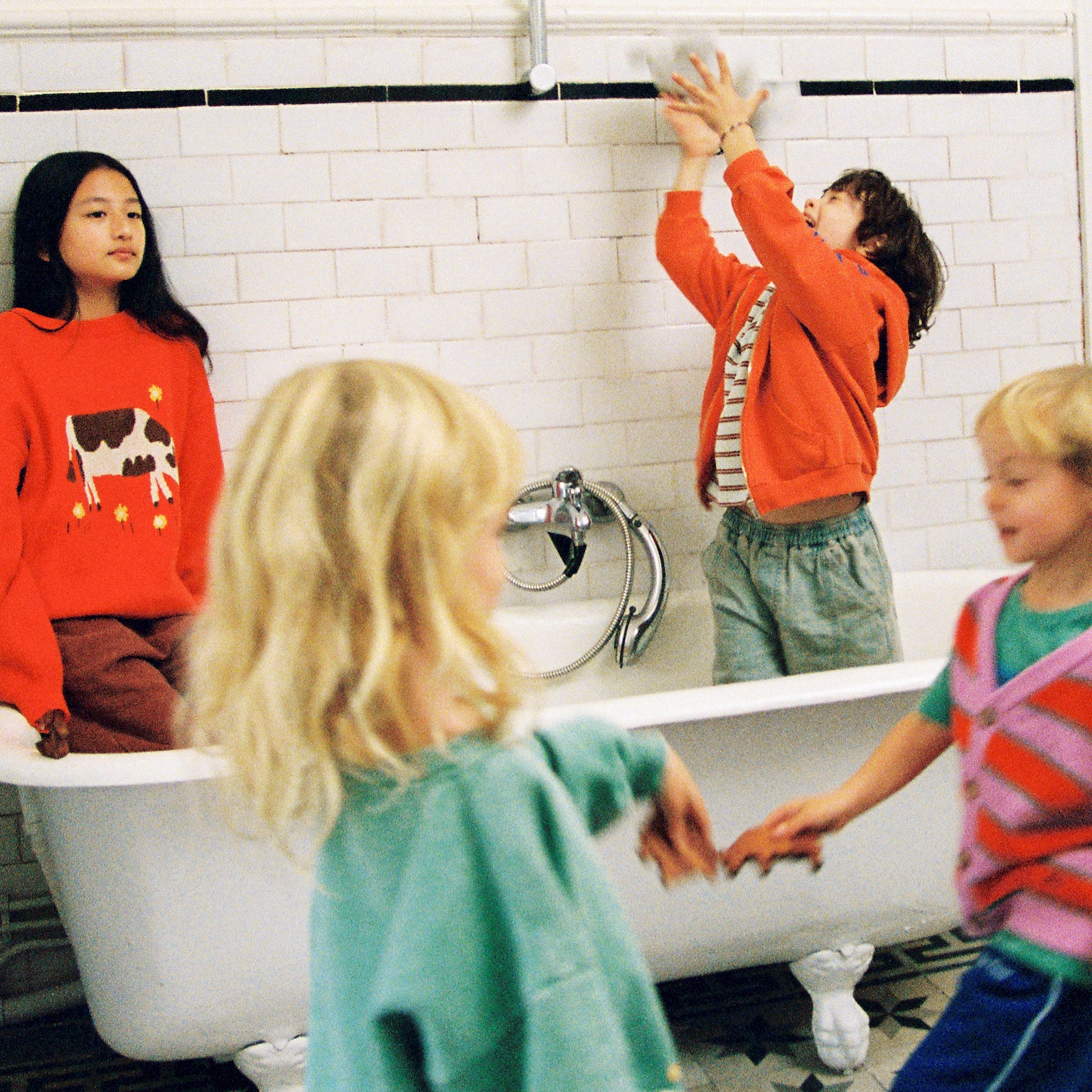 Jeans Square Bobo Choses Bleu de Prusse