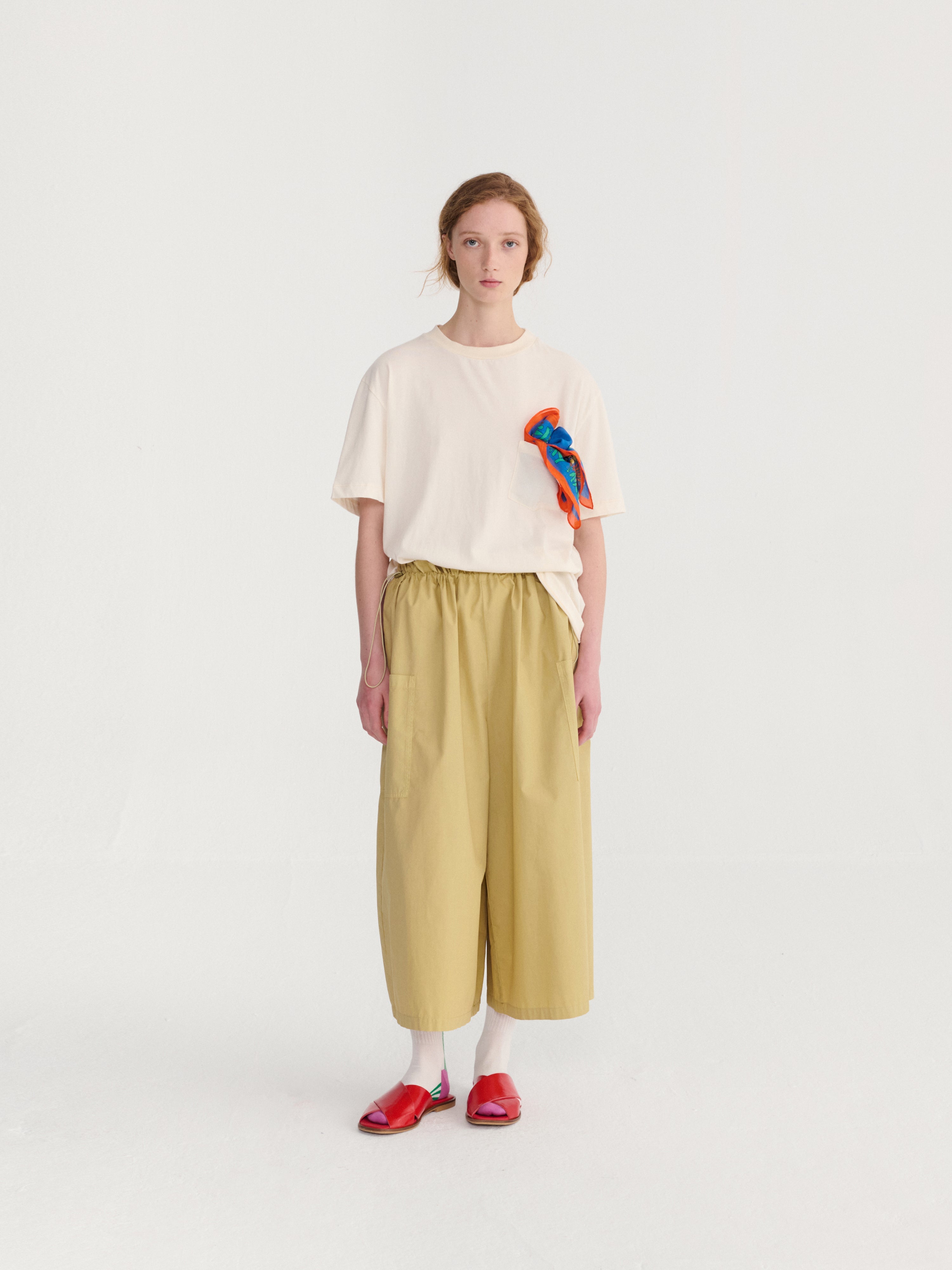 Adult Culotte Paper Touch Kaki