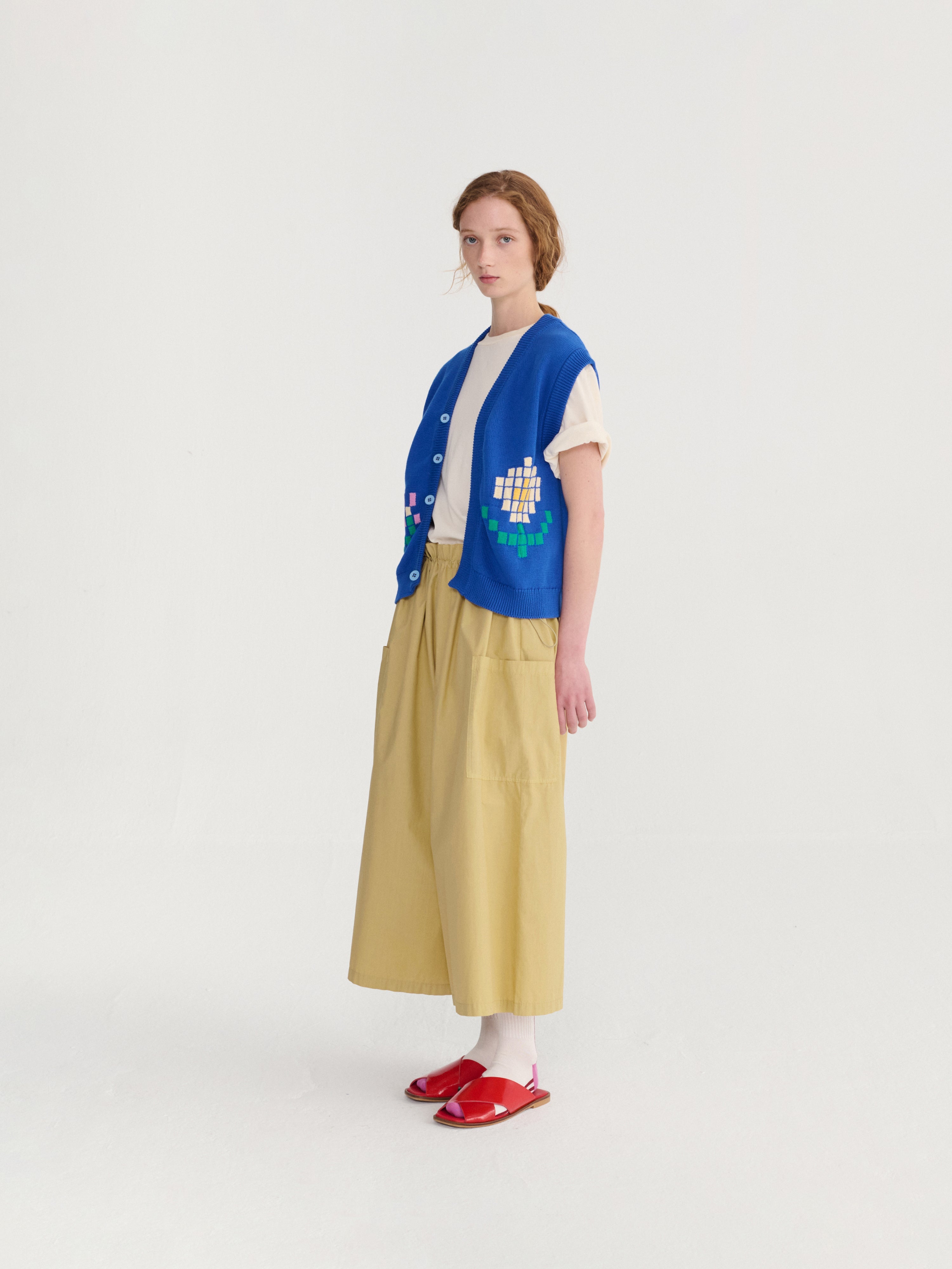 Adult Culotte Paper Touch Kaki