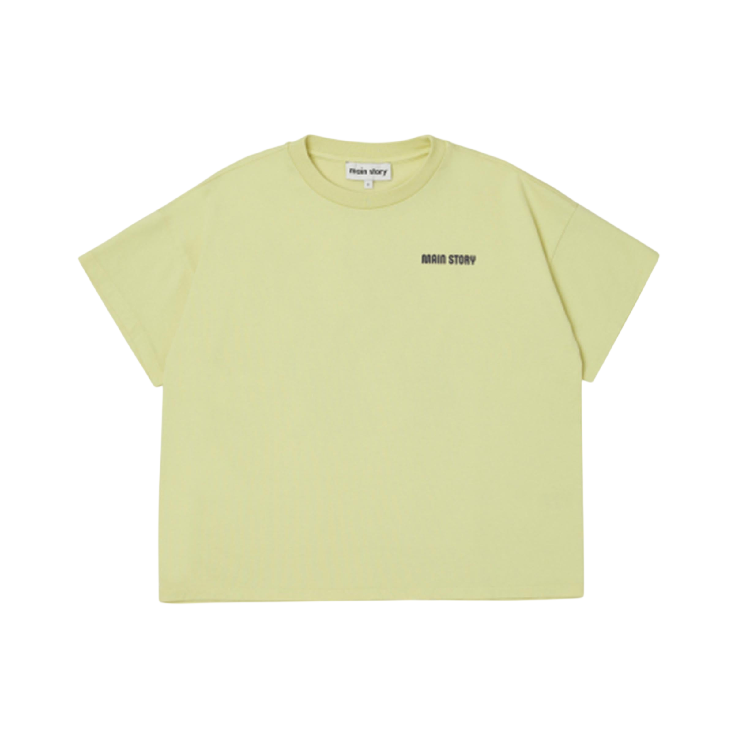 T-shirt Dusty Yellow Jersey