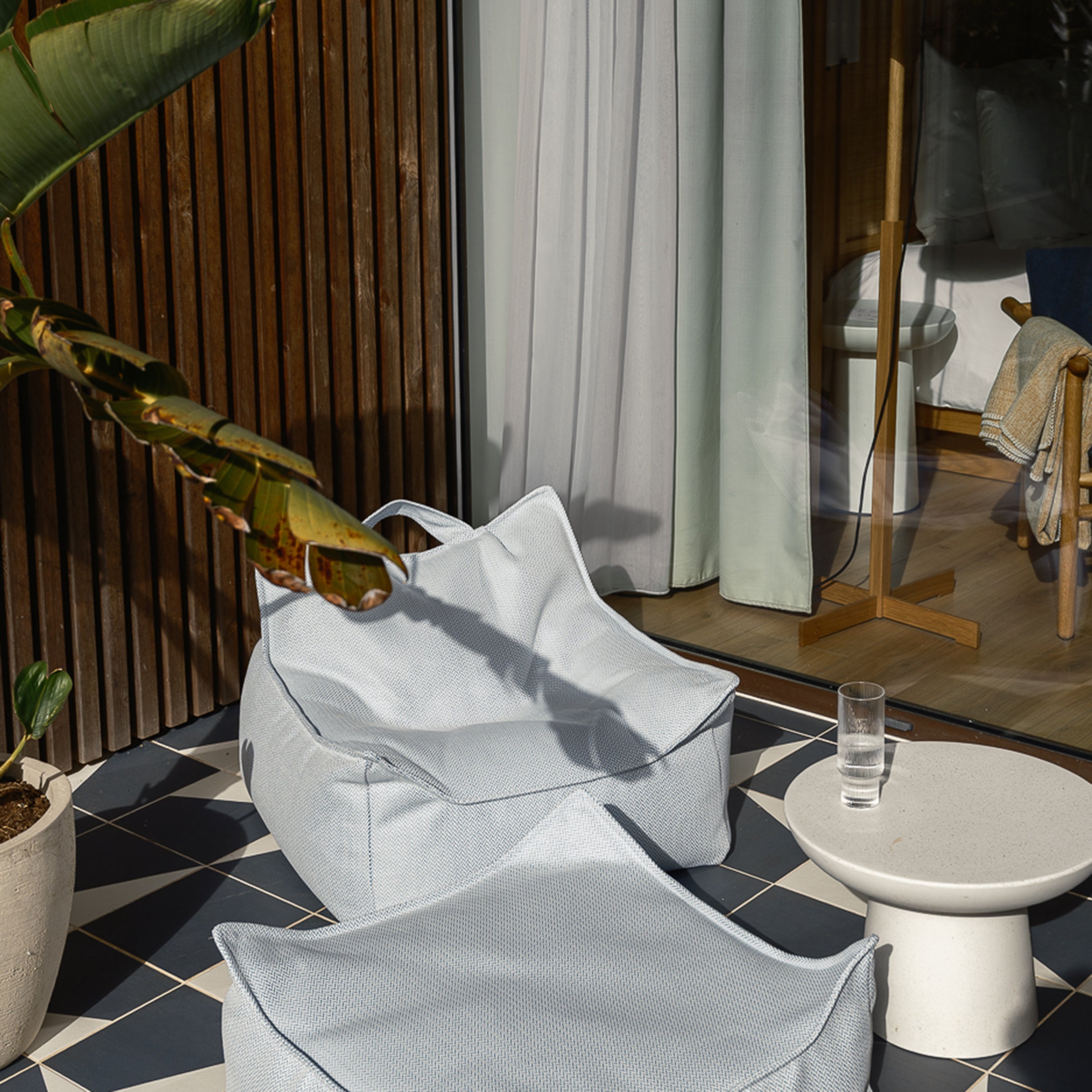 Azure Outdoor Beanbag Chair