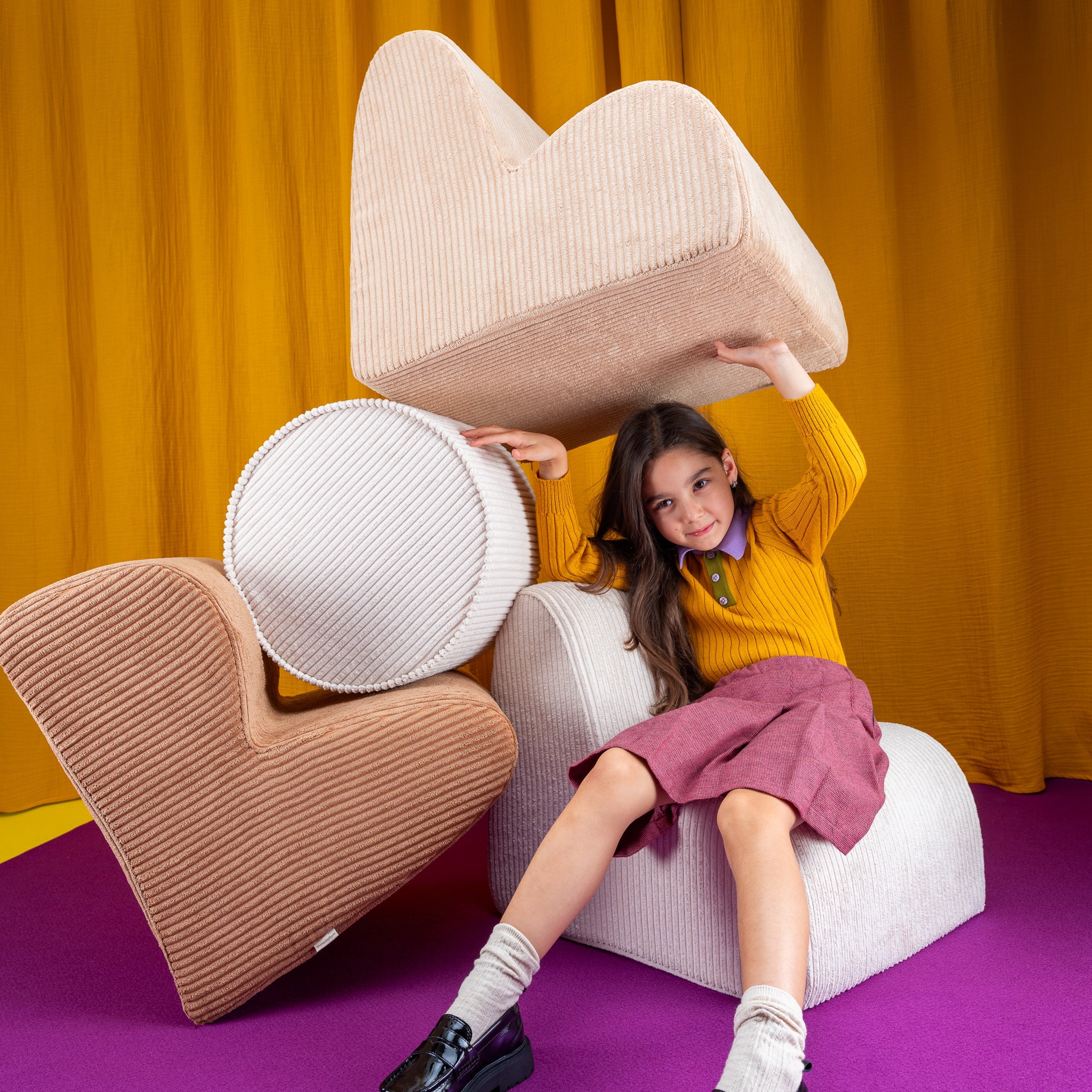 Brown Sugar Cloud Chair