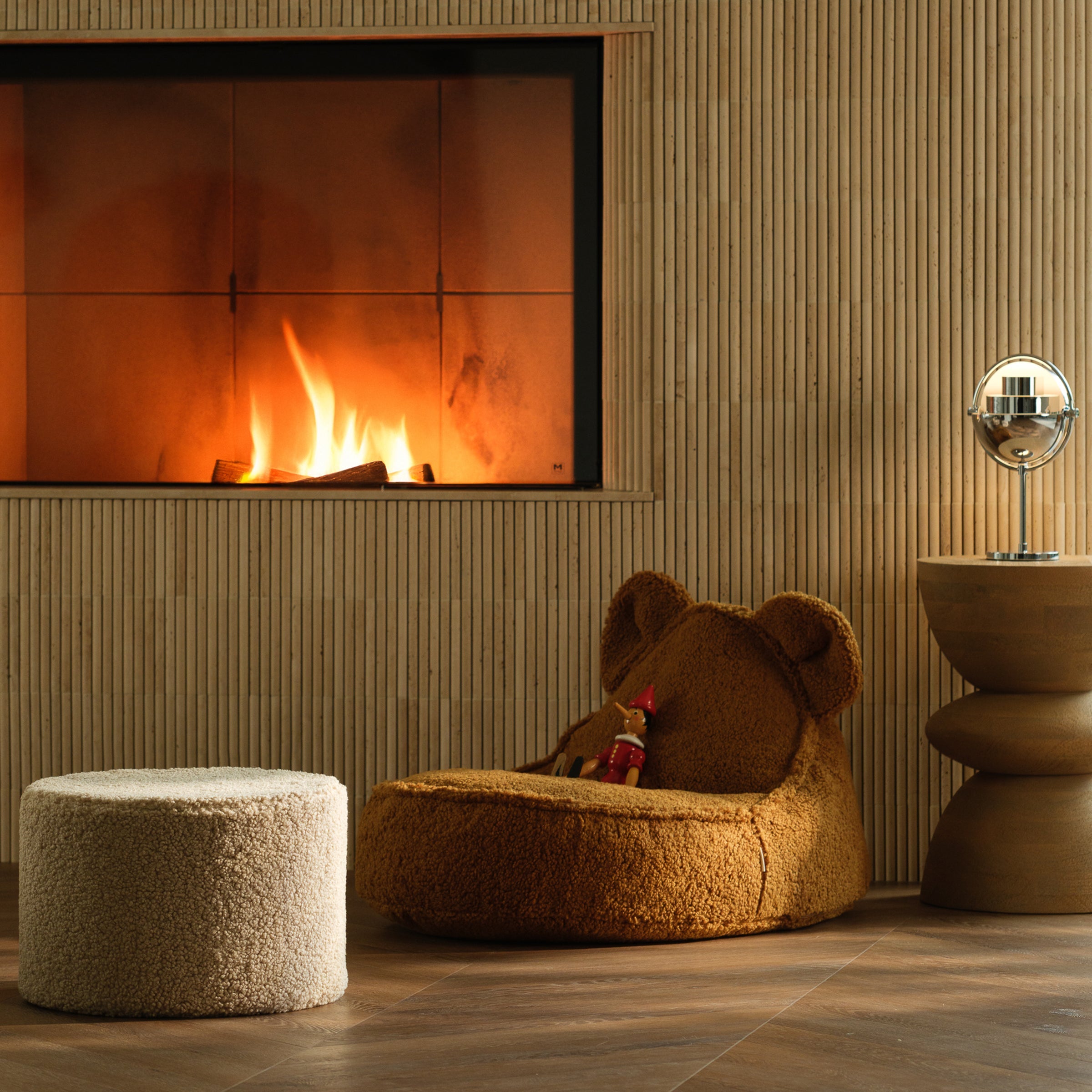 Maple Beanbag et Ottoman Set