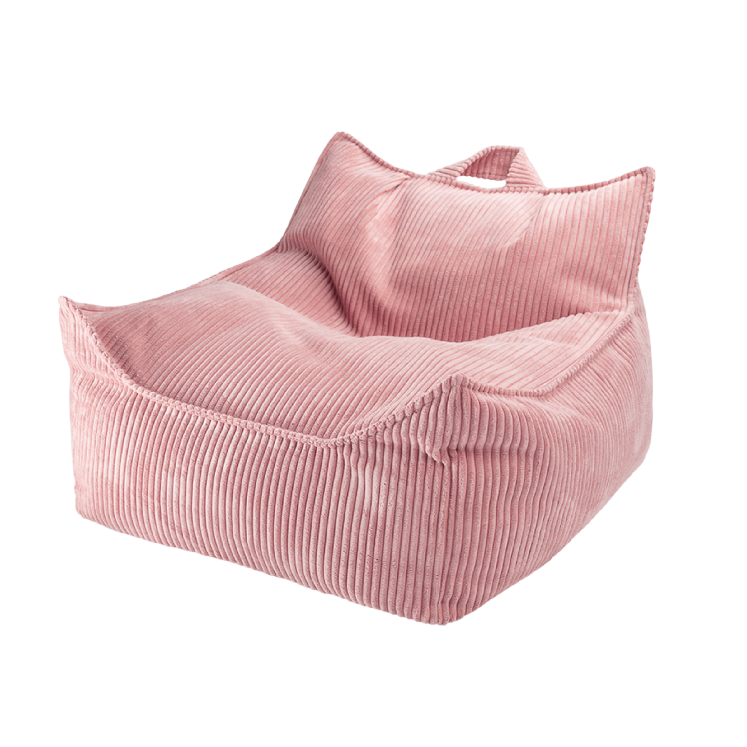 Wigiwama Sitzsack und Ottoman Set Pink Mousse