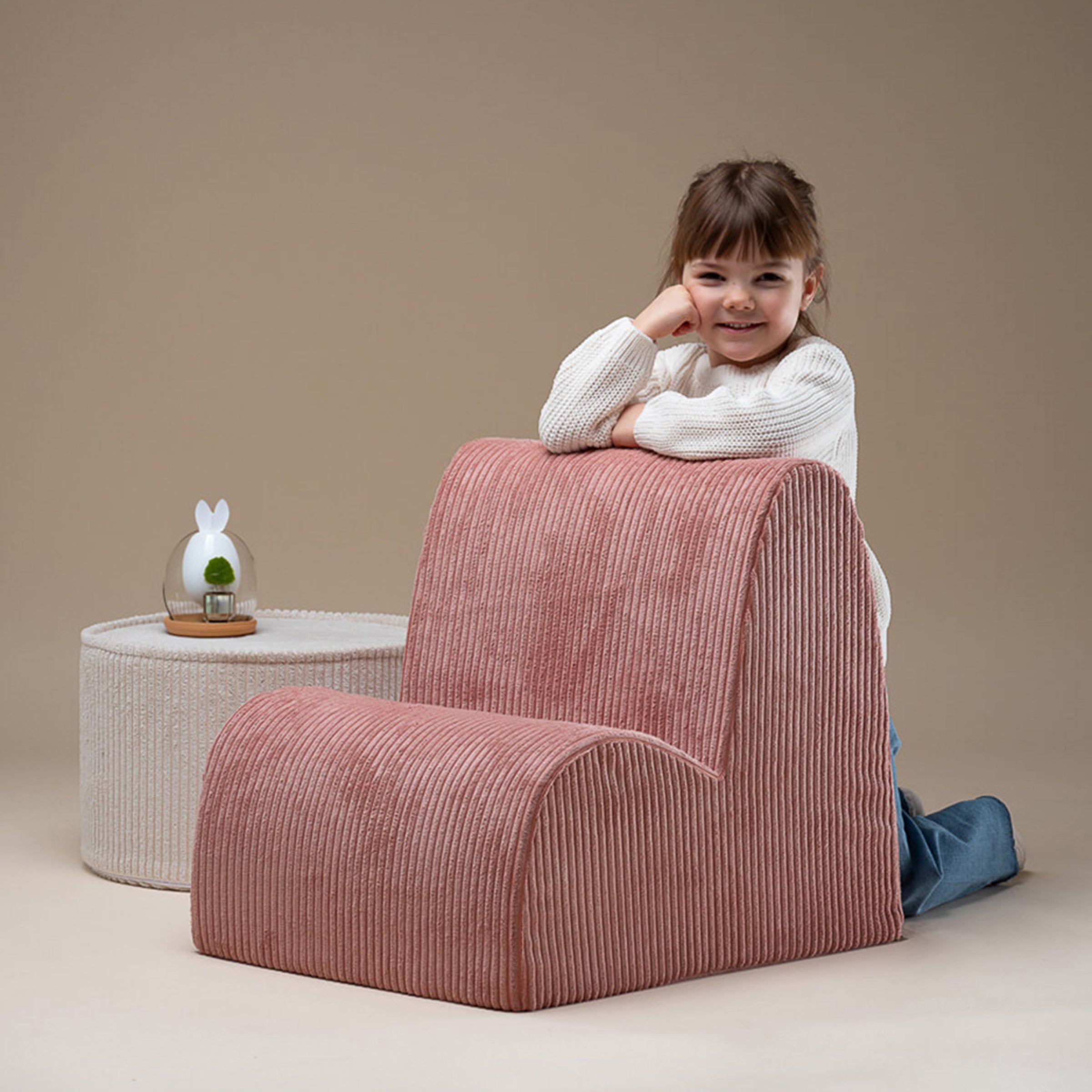 Mousse rose Cloud Chair