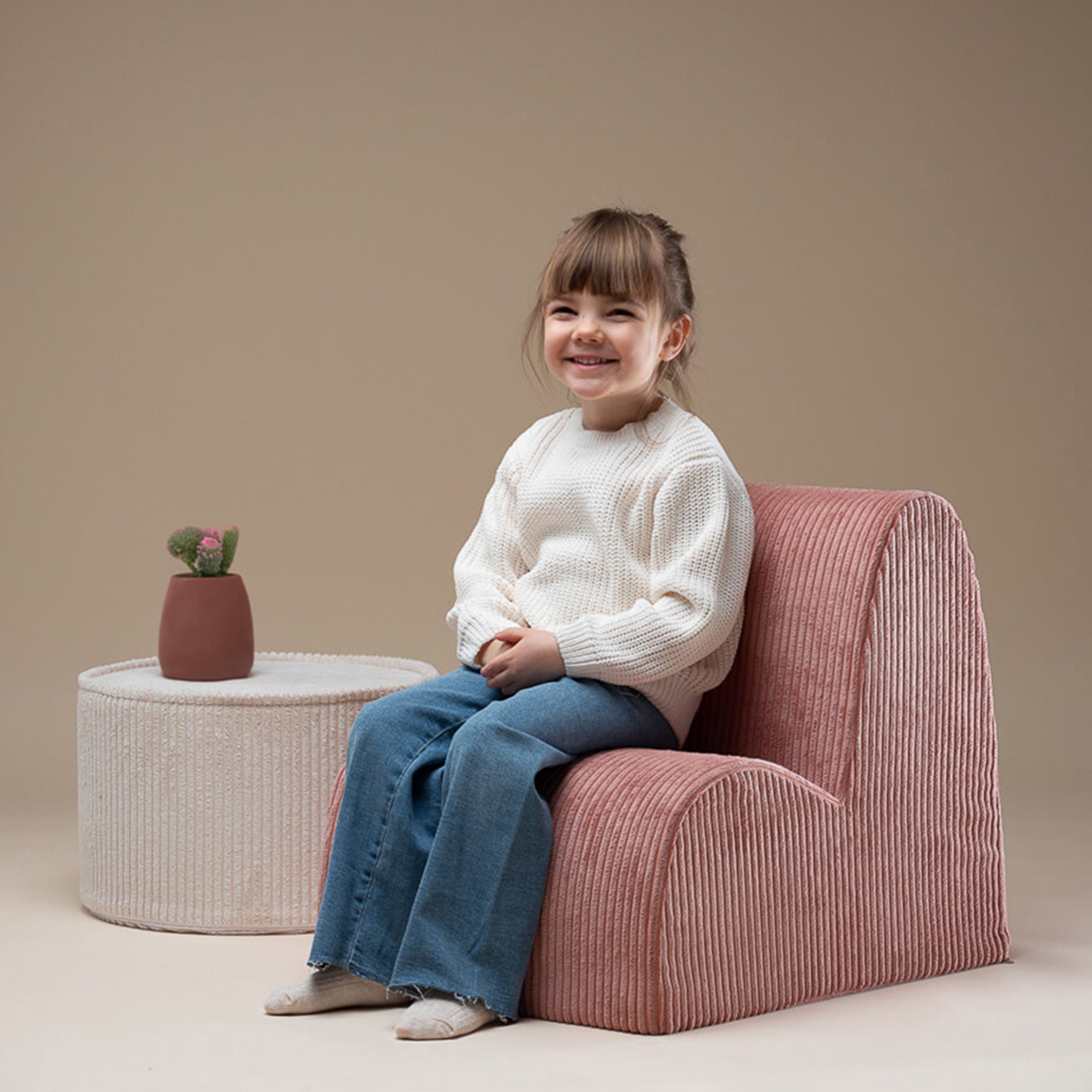 Mousse rose Cloud Chair
