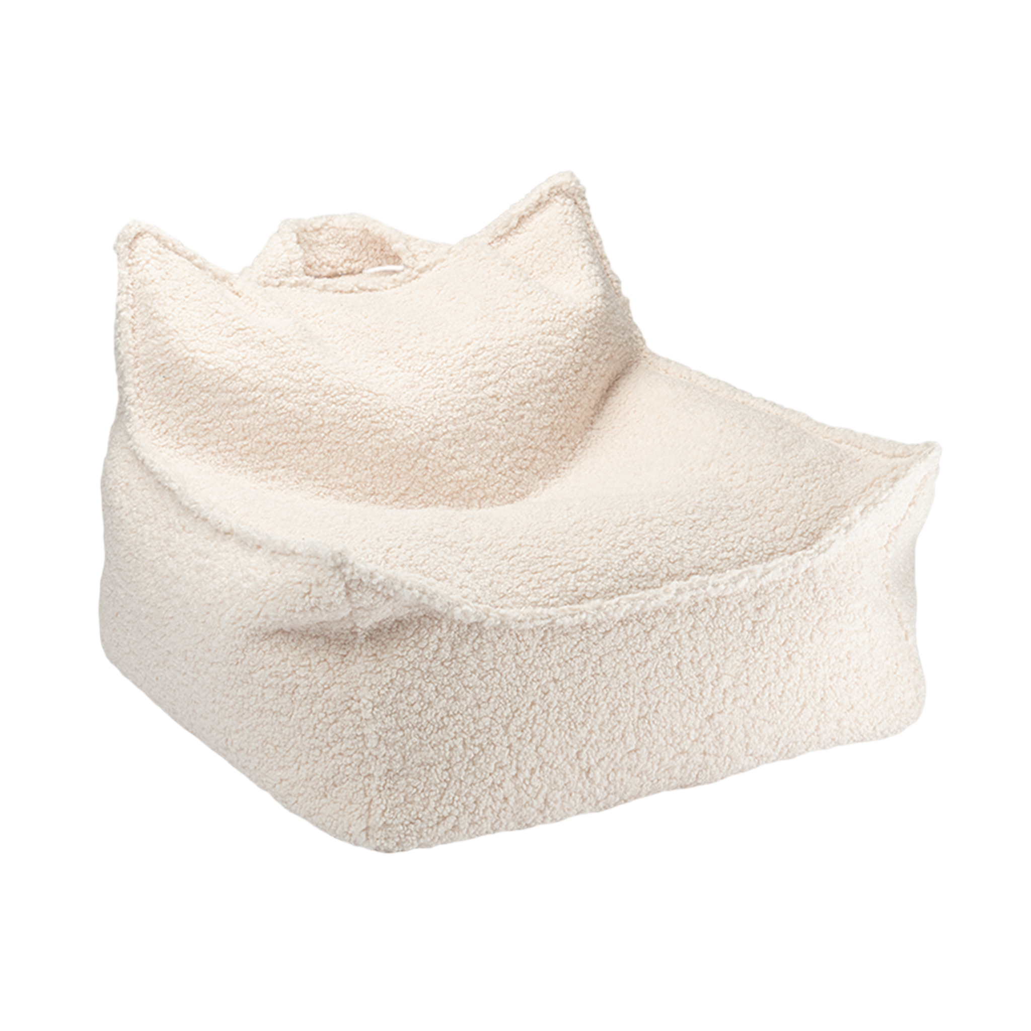 Cream White Beanbag Chair