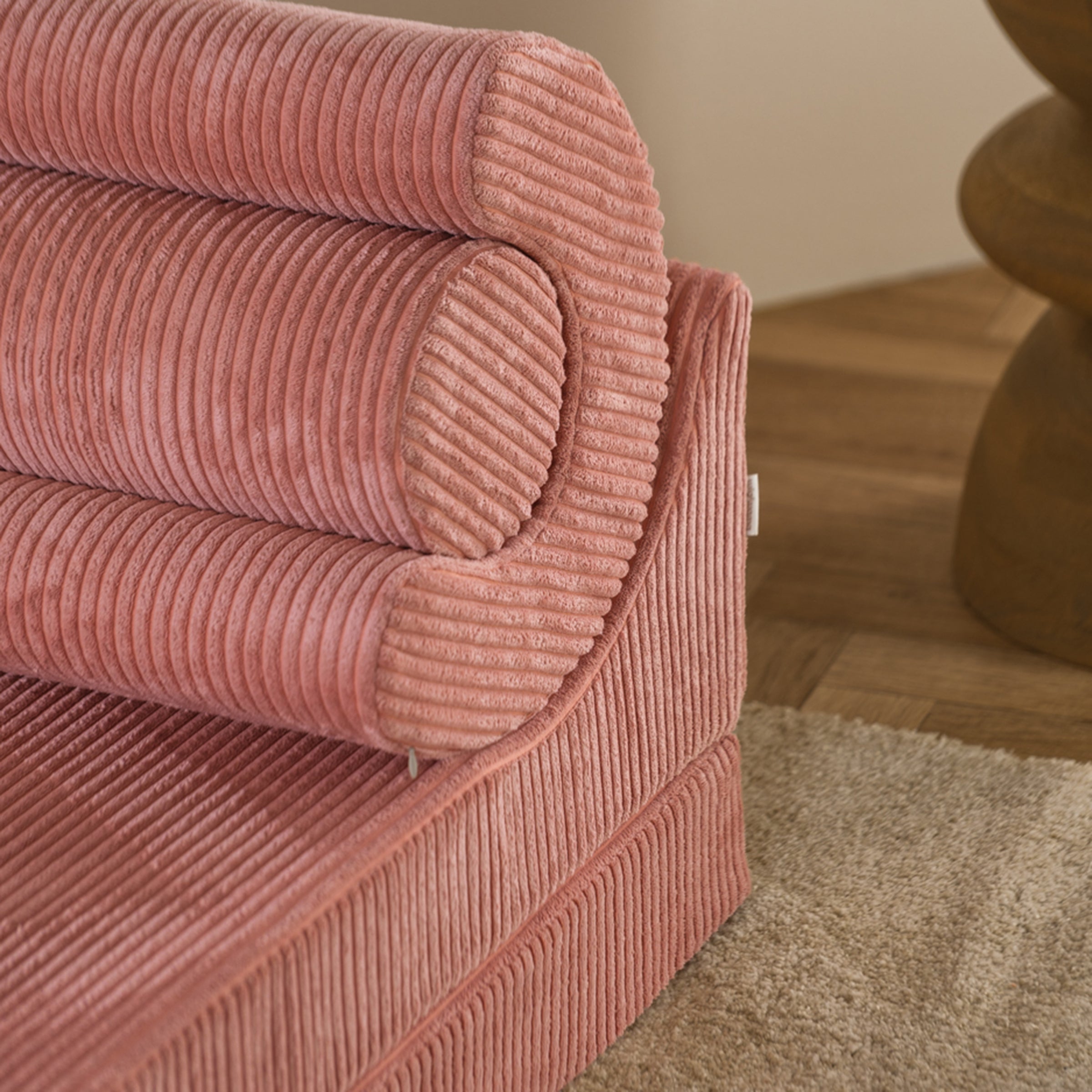 Flipster à la mousse rose