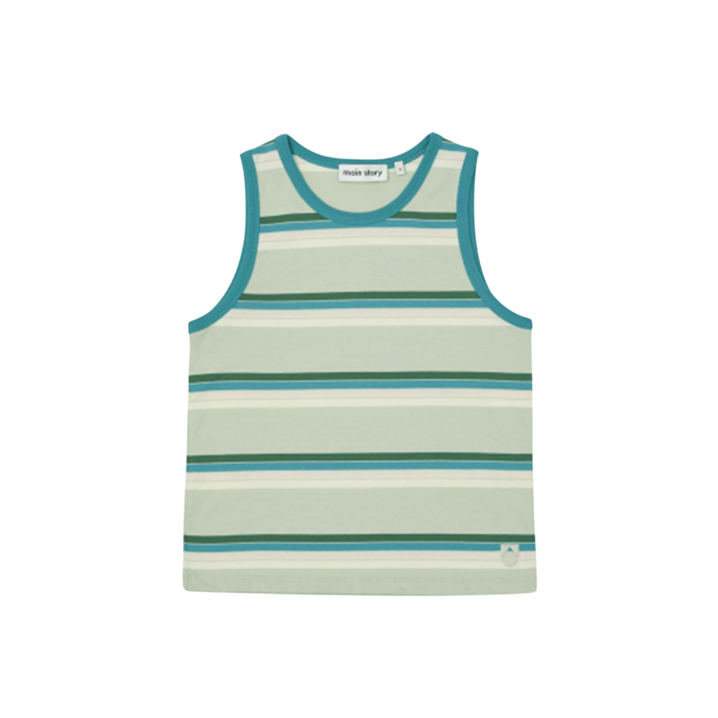 Top Green Tint Stripe Jersey