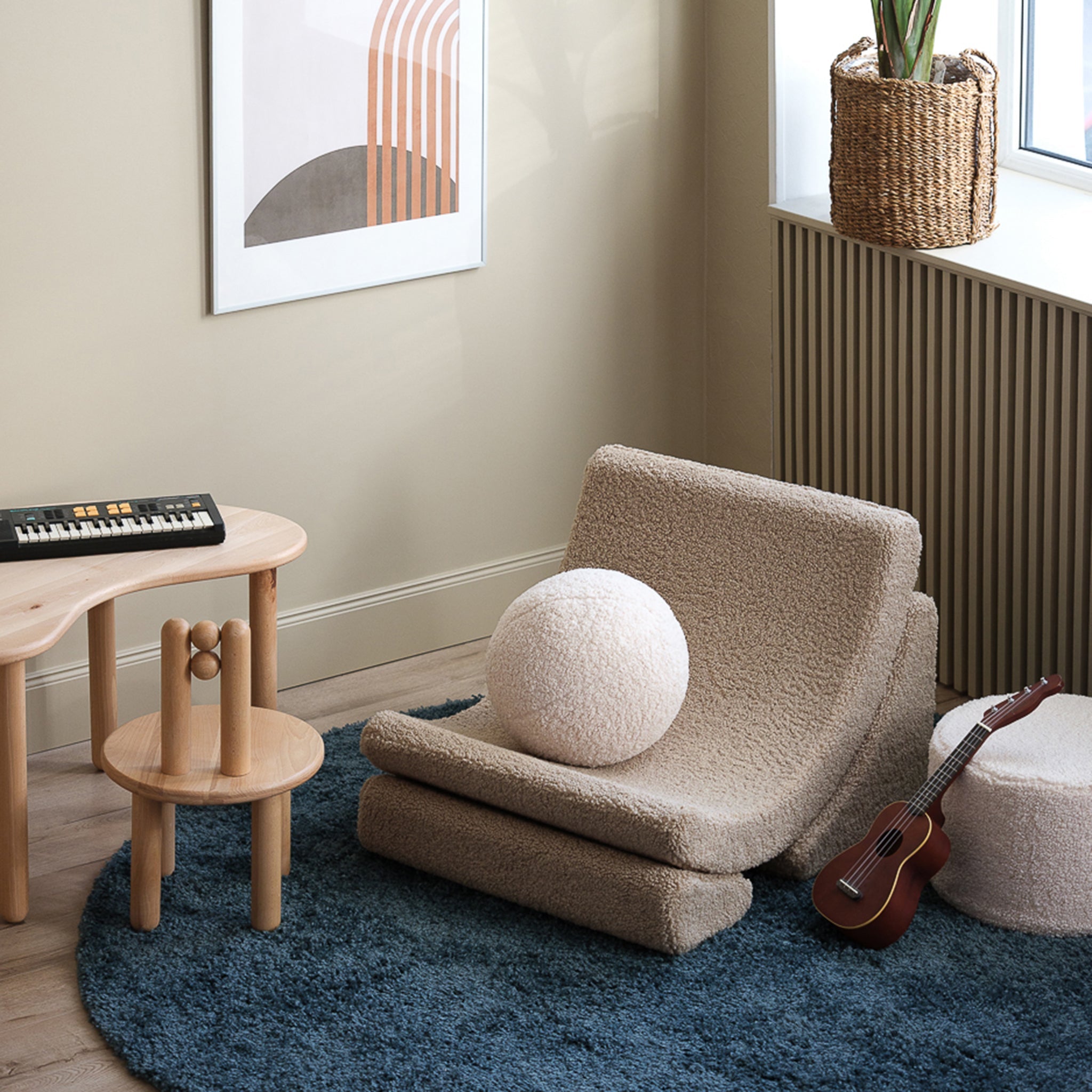 Wigiwama chair Biscuit