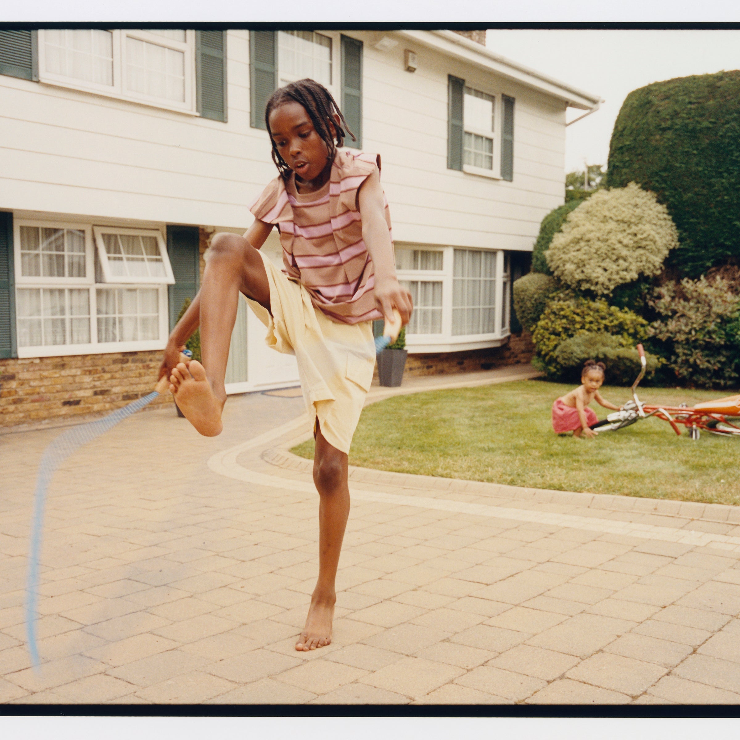 Top Burlwood Stripe Jersey