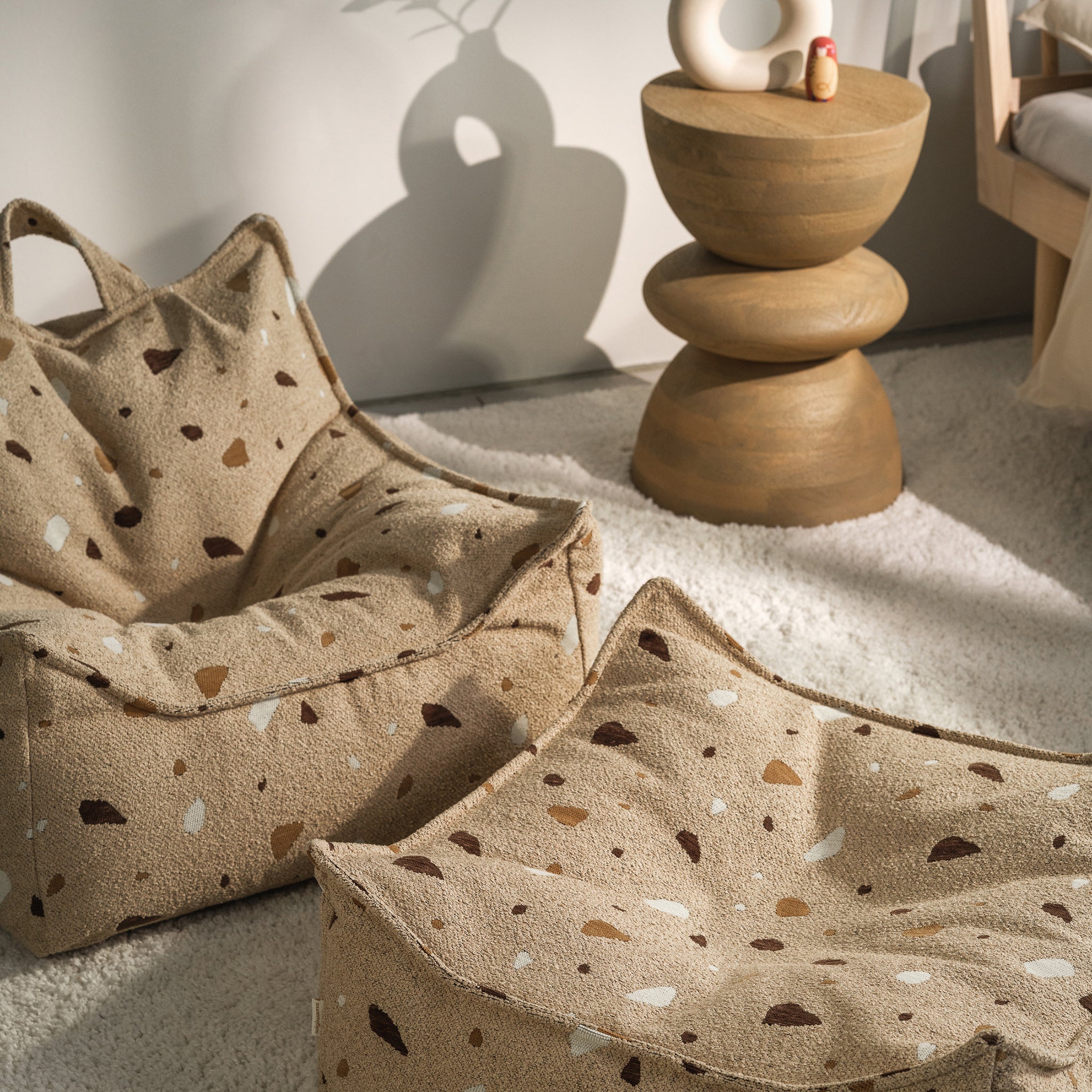 Wigiwama beanbag set Terrazzo