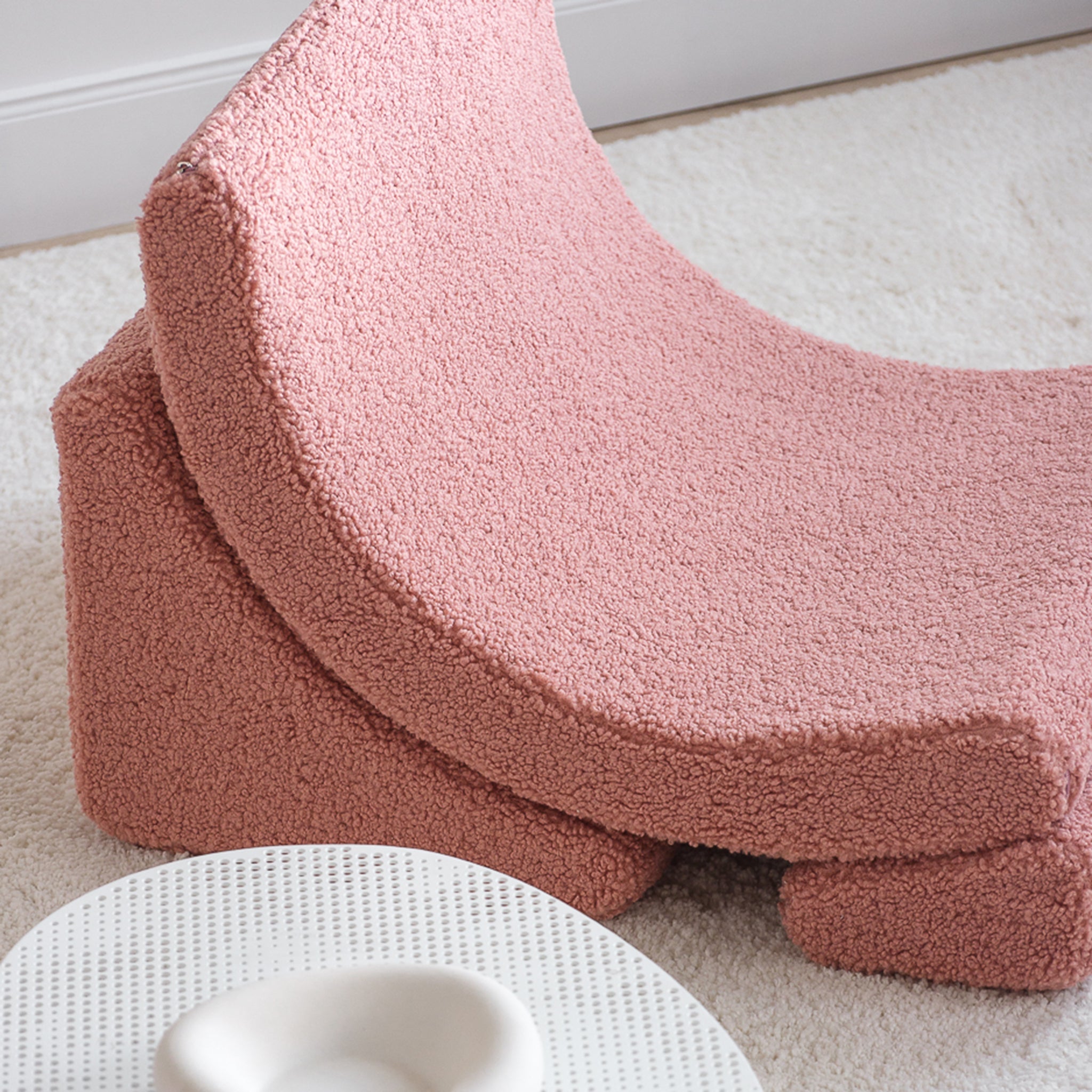 Guava Pink Moon Chair