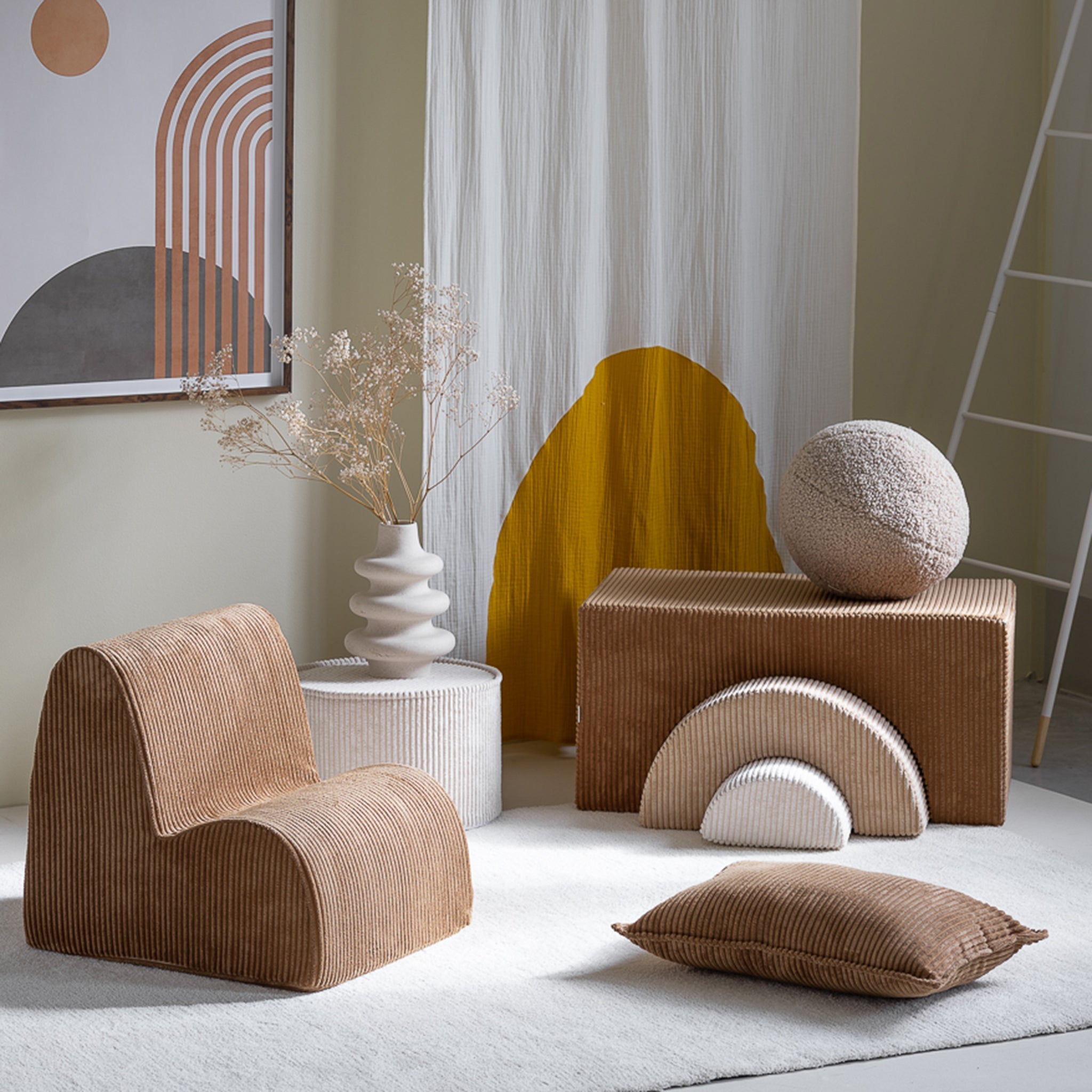 Wigiwama Chaise Toffee