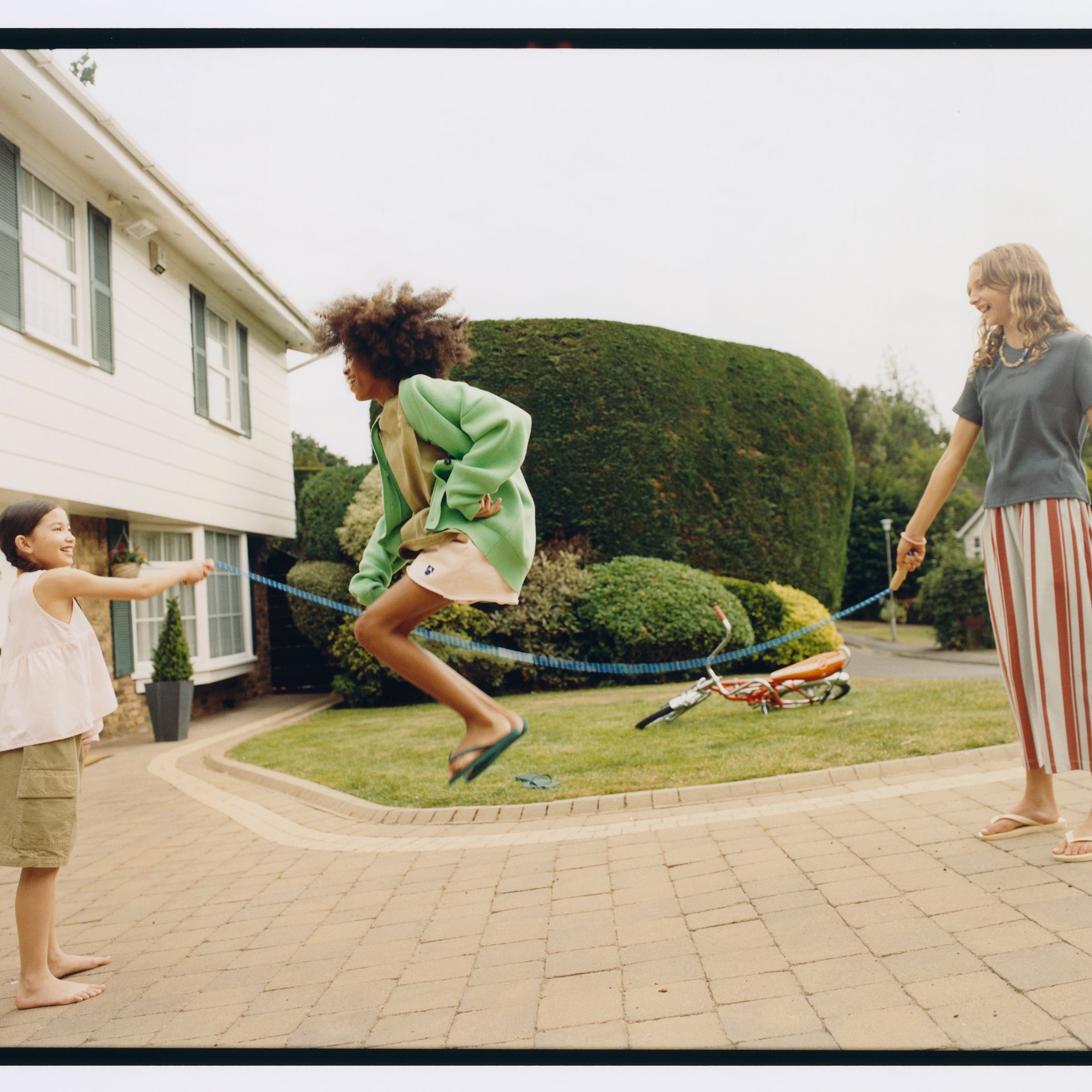 Short Peach Dust Fleece