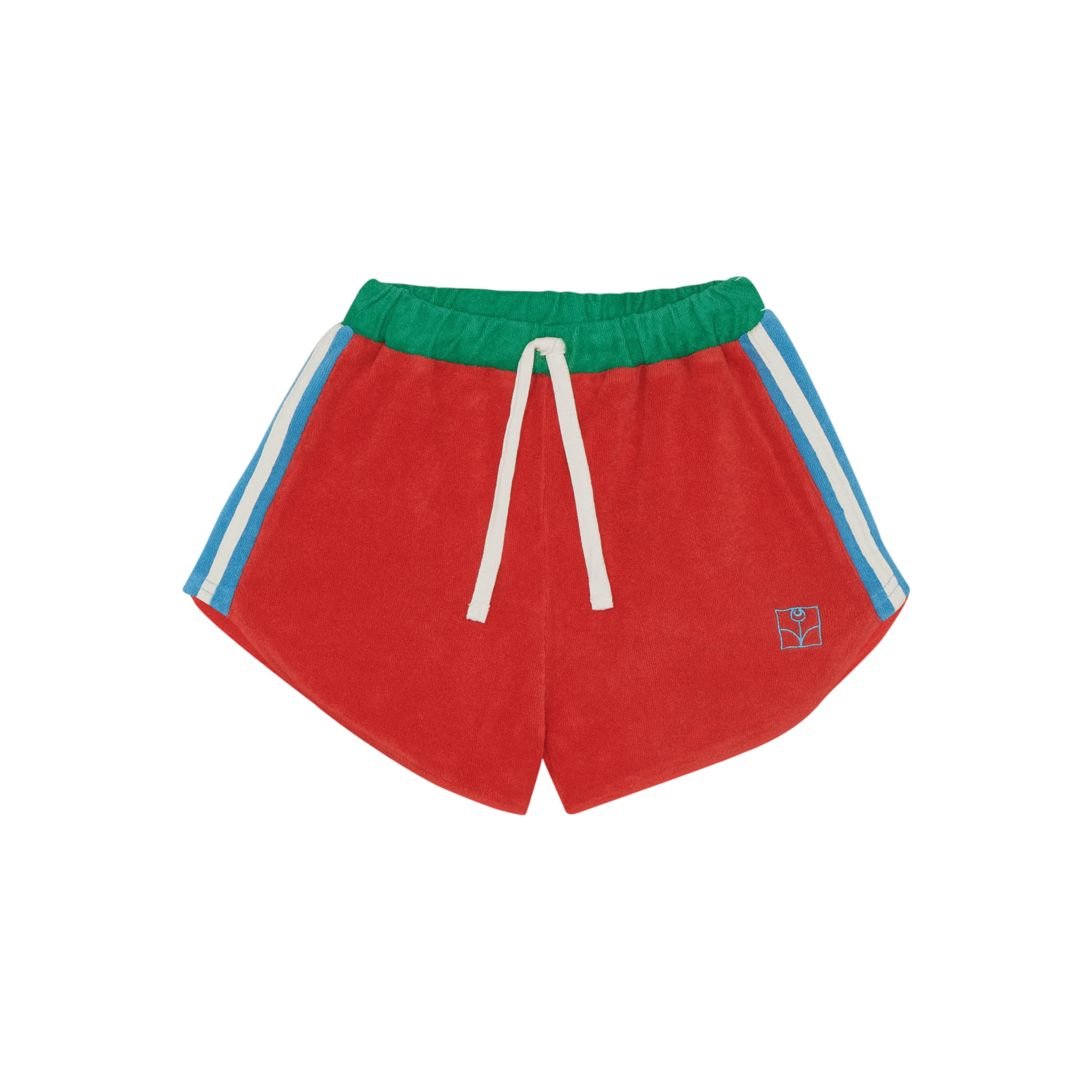 Shorts Color Block Red