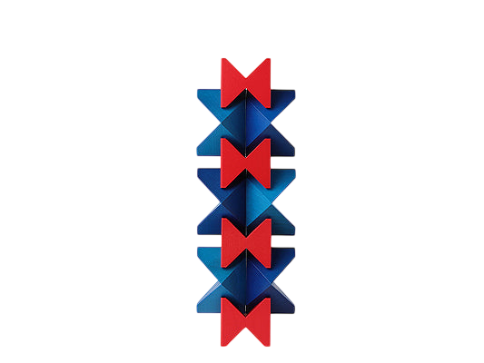 Naef wooden building game Tawa building game blue