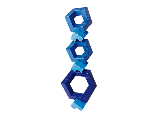 Naef Jeu de construction en bois Cubicus gris