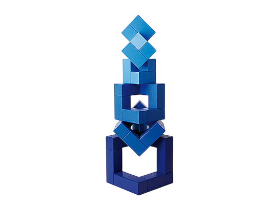 Naef Jeu de construction en bois Cubicus gris