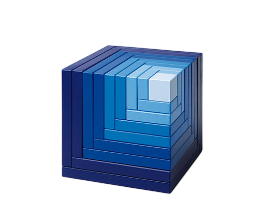 Blocs de construction en bois Naef Cella bleu