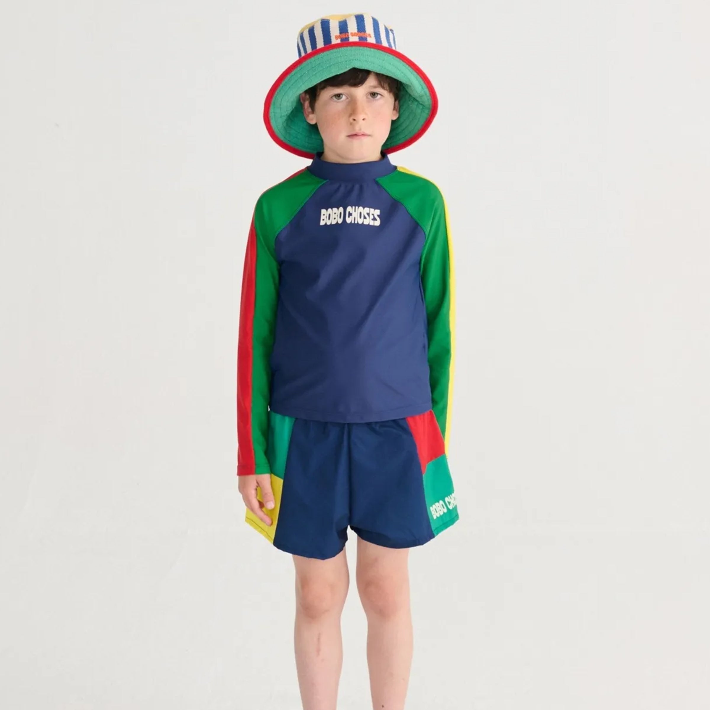Sonnenhut Bobo Choses Striped Multicolor