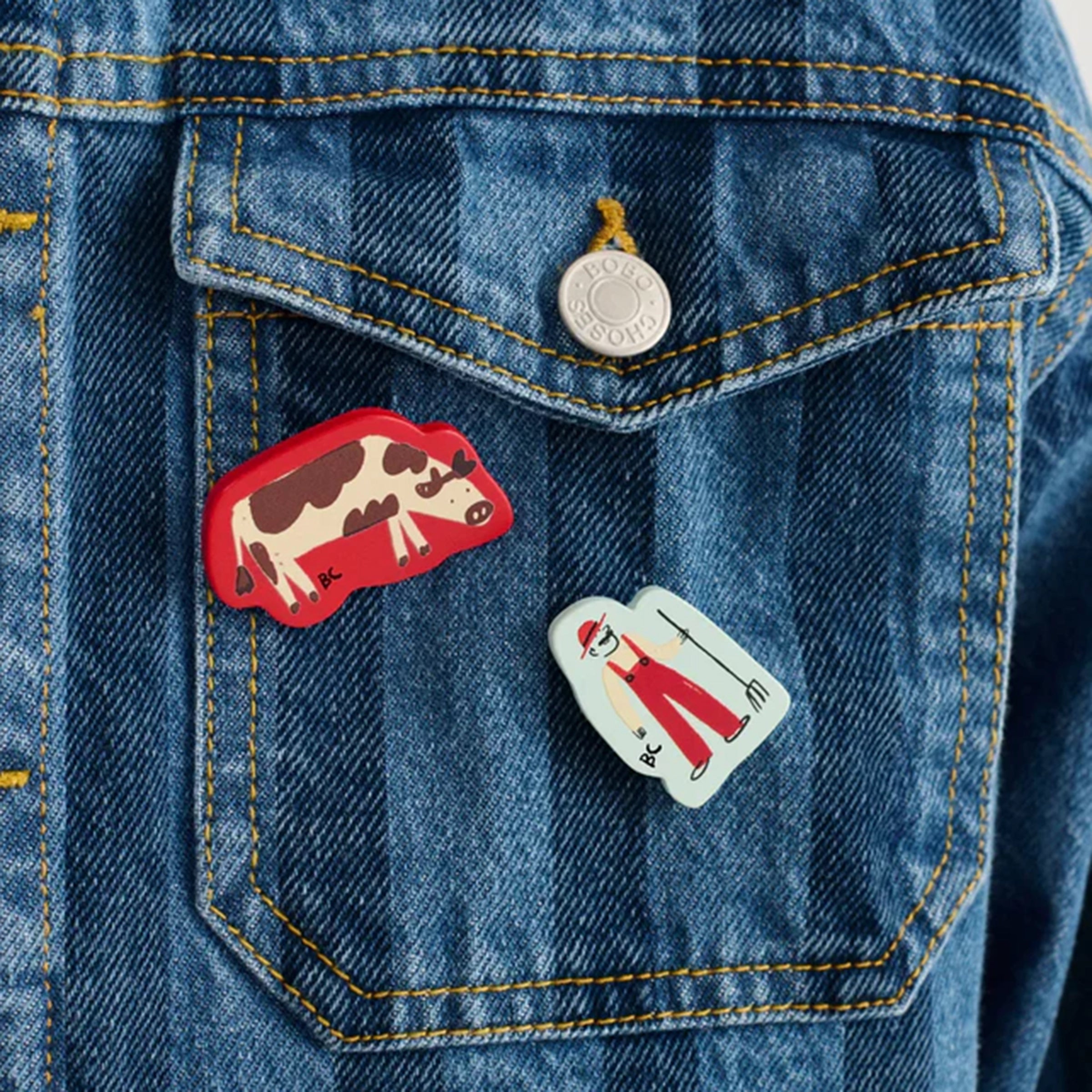 Broche Farm Adventure Multicolor