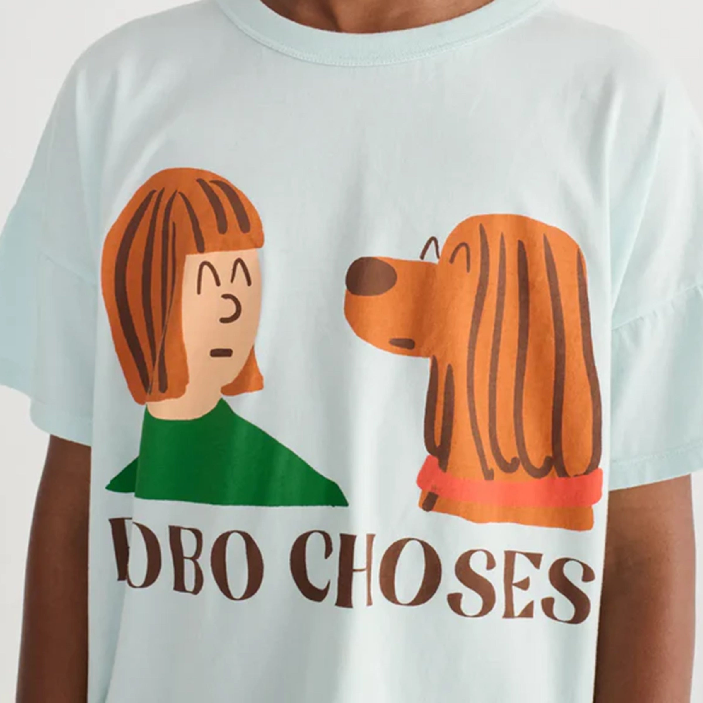 T-Shirt Friends In A Pickle Light Blue