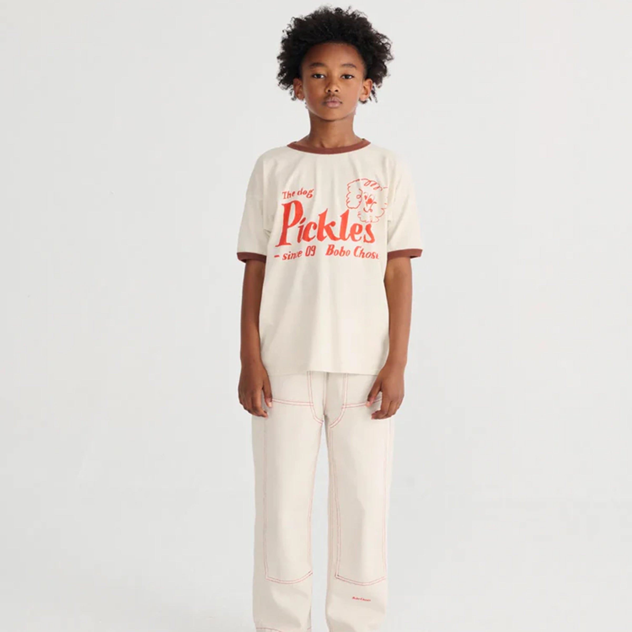 T-shirt Pickles The Dog Offwhite